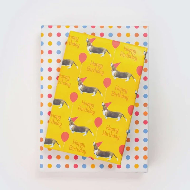 Double-Sided Eco Wrapping Paper | Recycled & Compostable Gift Wrap Made in USA - Image 3