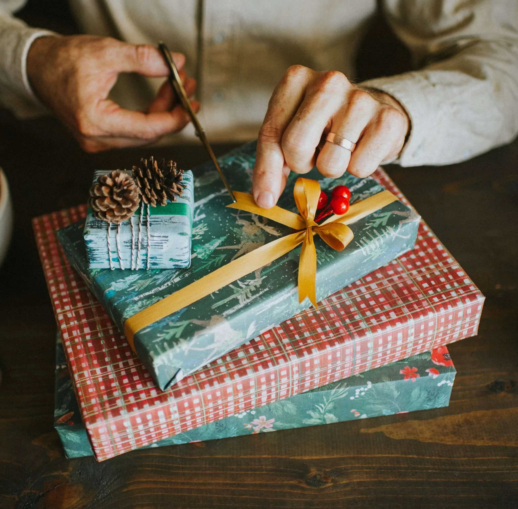 Double-Sided Eco Wrapping Paper – Holiday | Recyclable & Compostable Gift Wrap - Image 11