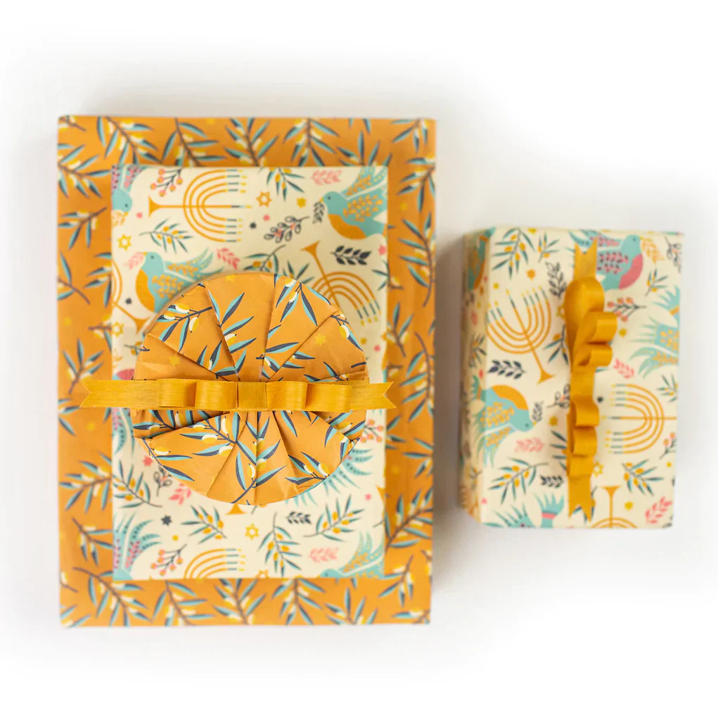 Double-Sided Eco Wrapping Paper – Holiday | Recyclable & Compostable Gift Wrap - Image 17