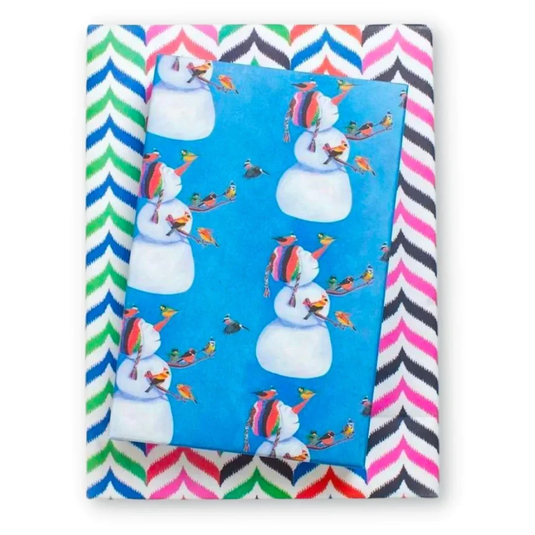 Double-Sided Eco Wrapping Paper – Holiday | Recyclable & Compostable Gift Wrap - Image 2