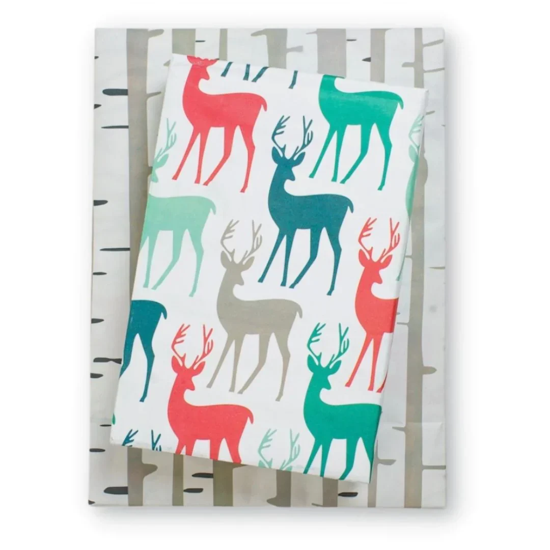 Double-Sided Eco Wrapping Paper – Holiday | Recyclable & Compostable Gift Wrap - Image 8