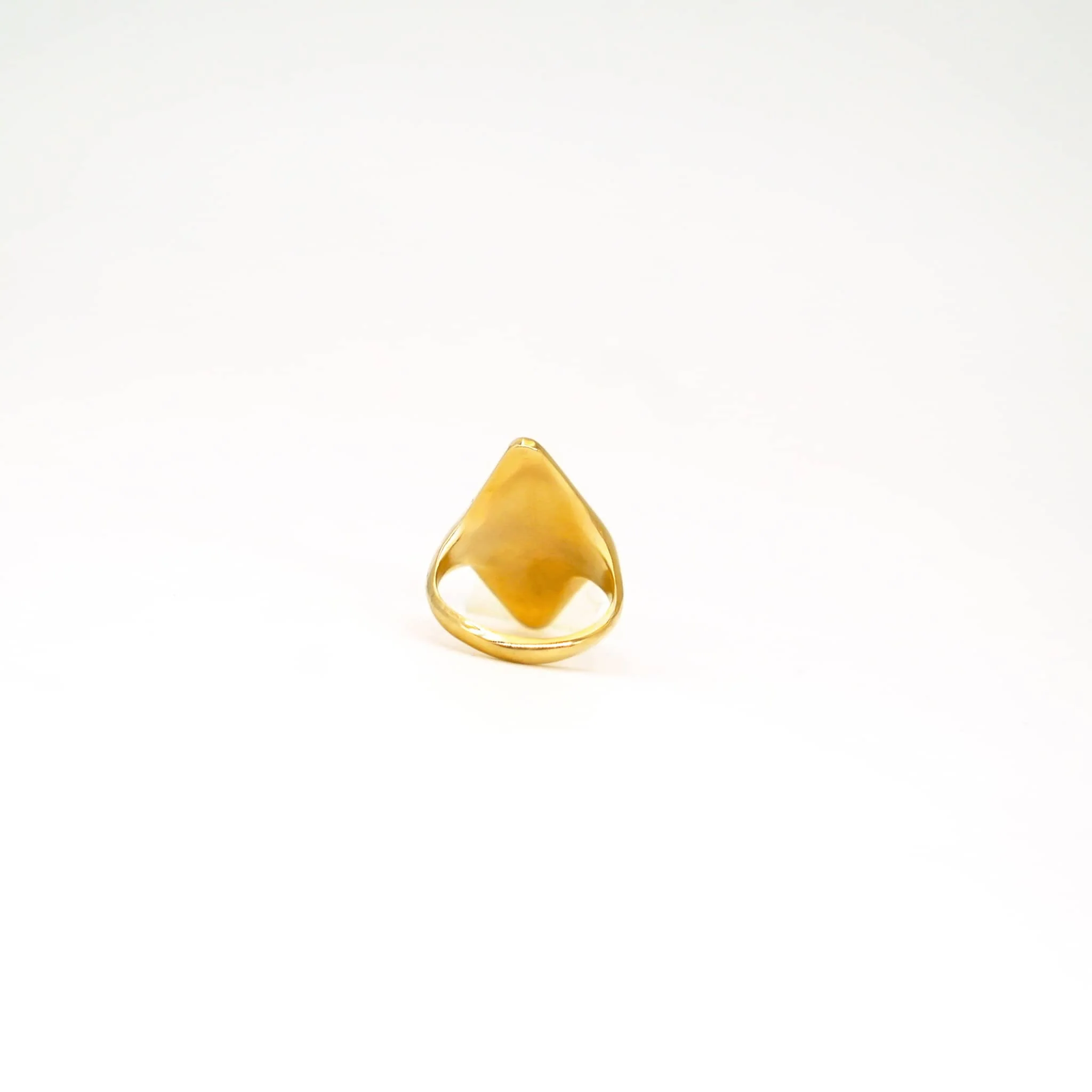 Double Triangle Pyramid Ring | Pia - Image 2