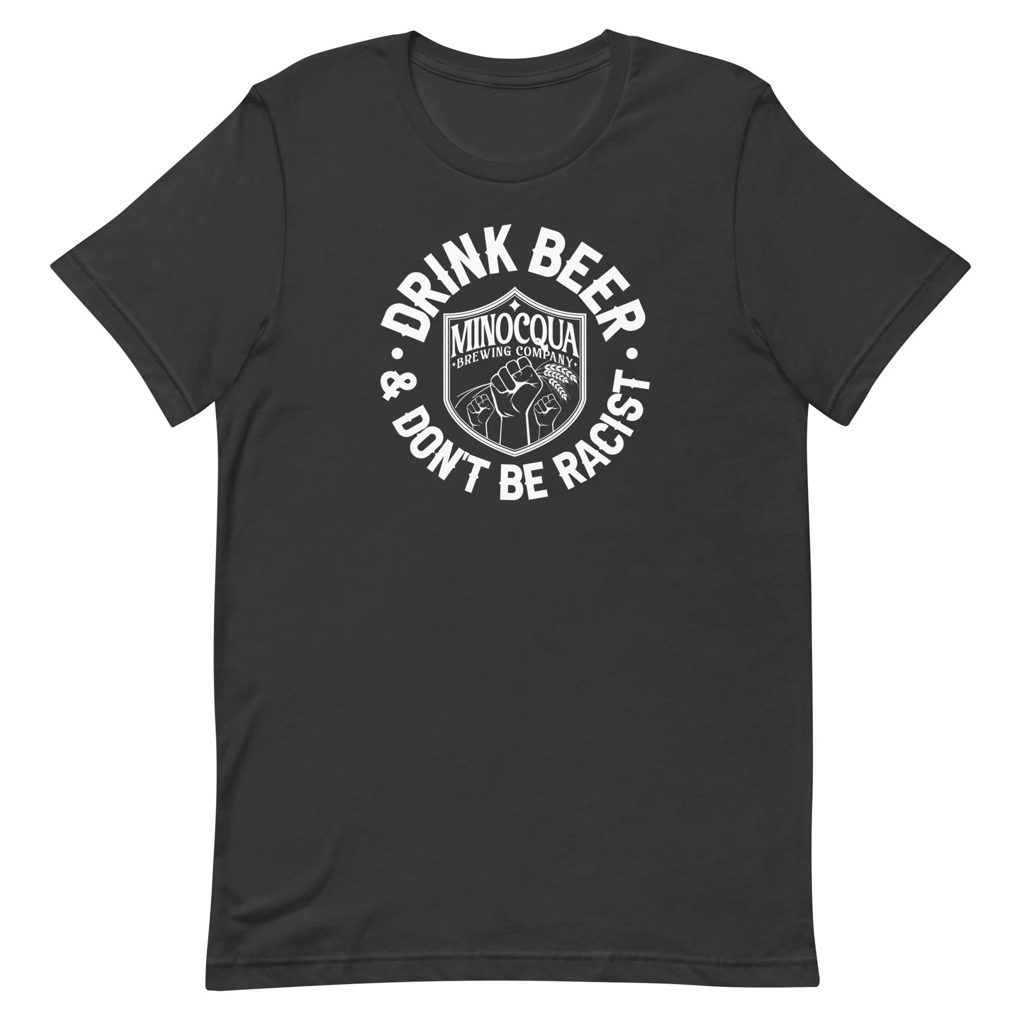 Drink Beer & Don't Be Racist T-Shirt - Image 11