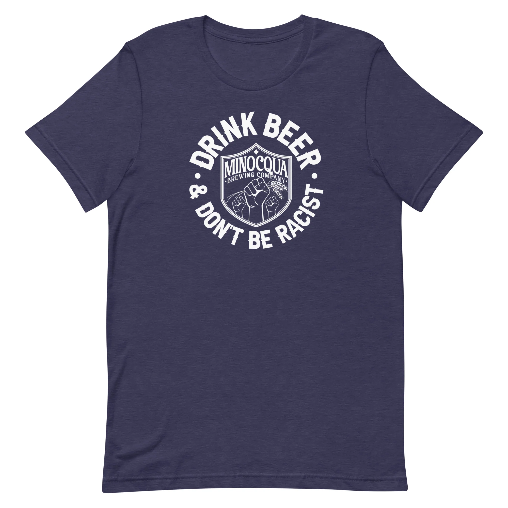 Drink Beer & Don't Be Racist T-Shirt - Image 13