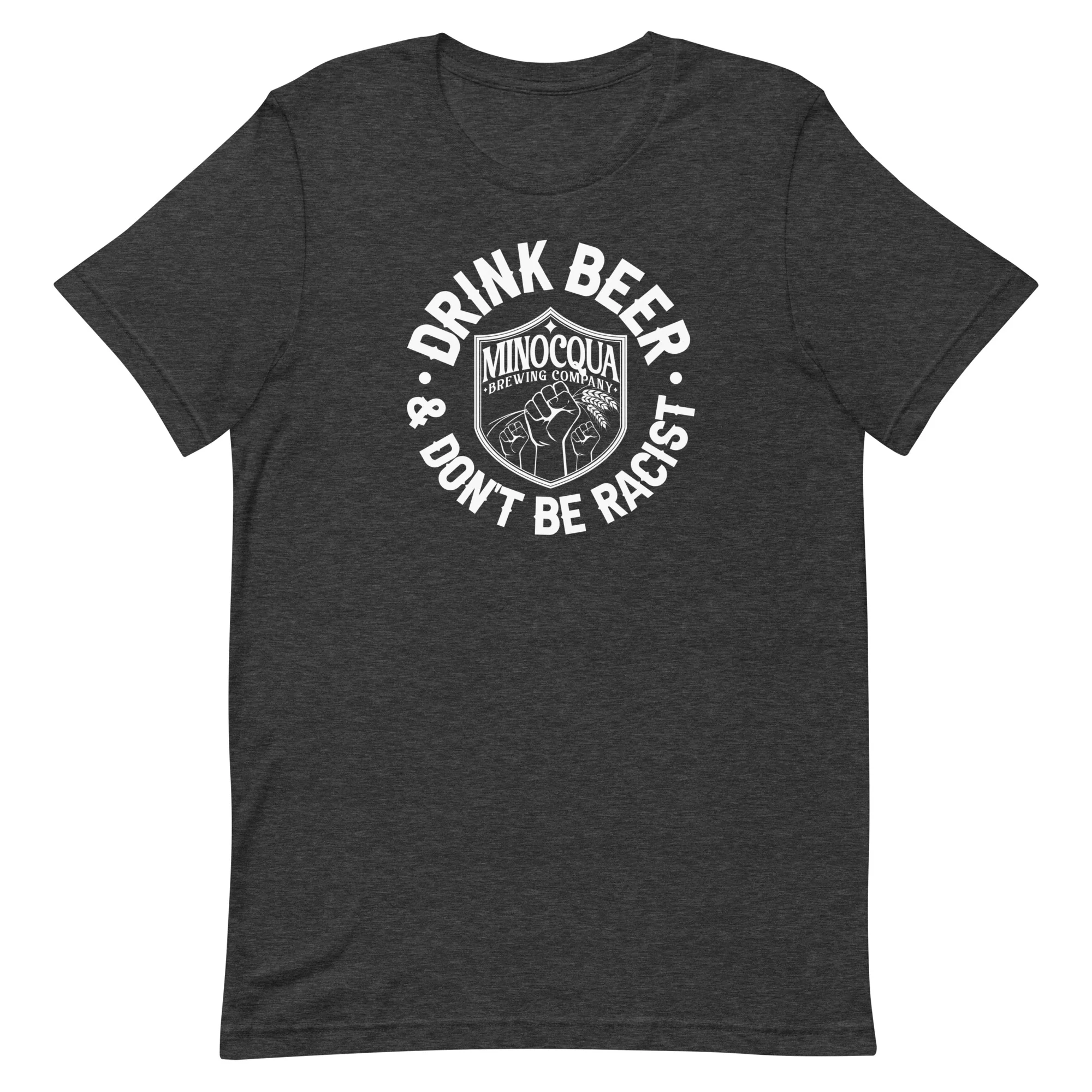Drink Beer & Don't Be Racist T-Shirt - Image 17