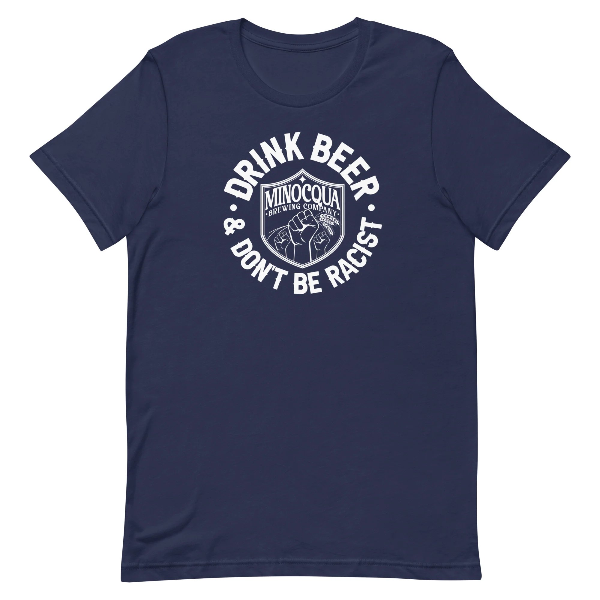 Drink Beer & Don't Be Racist T-Shirt - Image 7