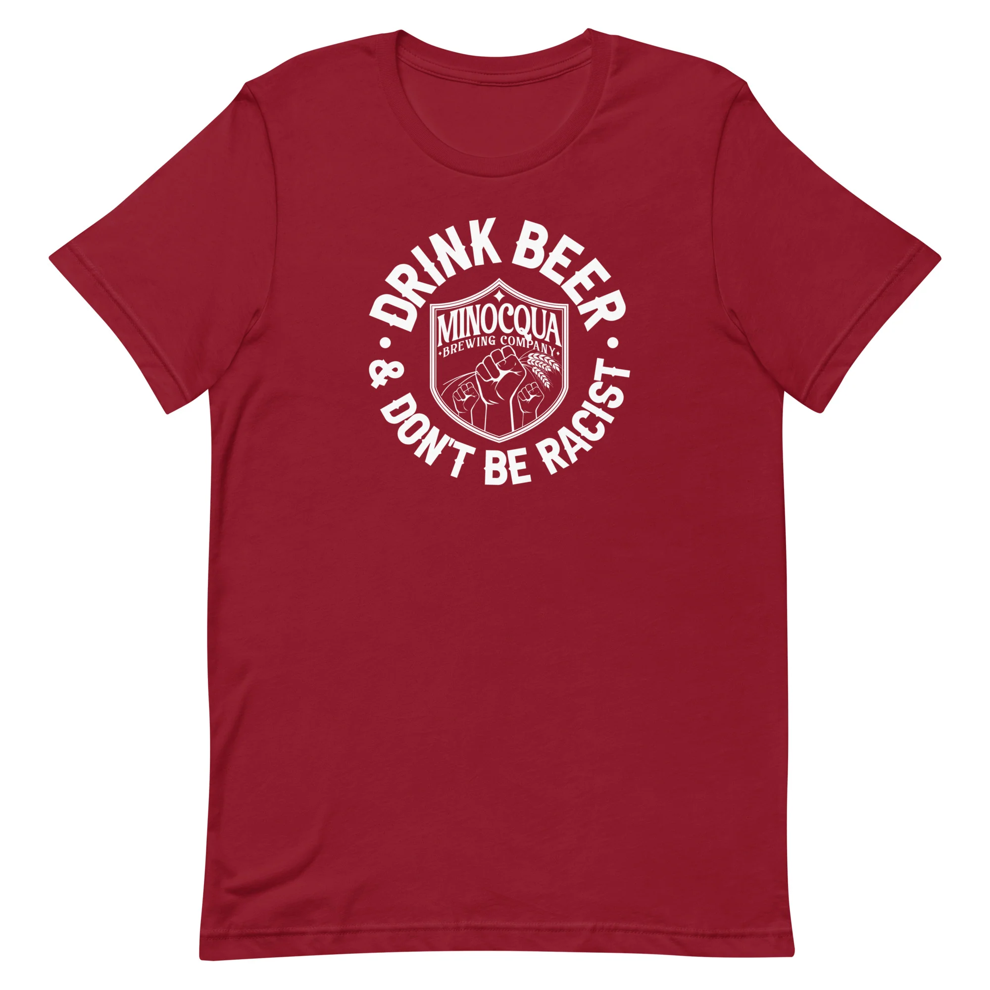 Drink Beer & Don't Be Racist T-Shirt - Image 9