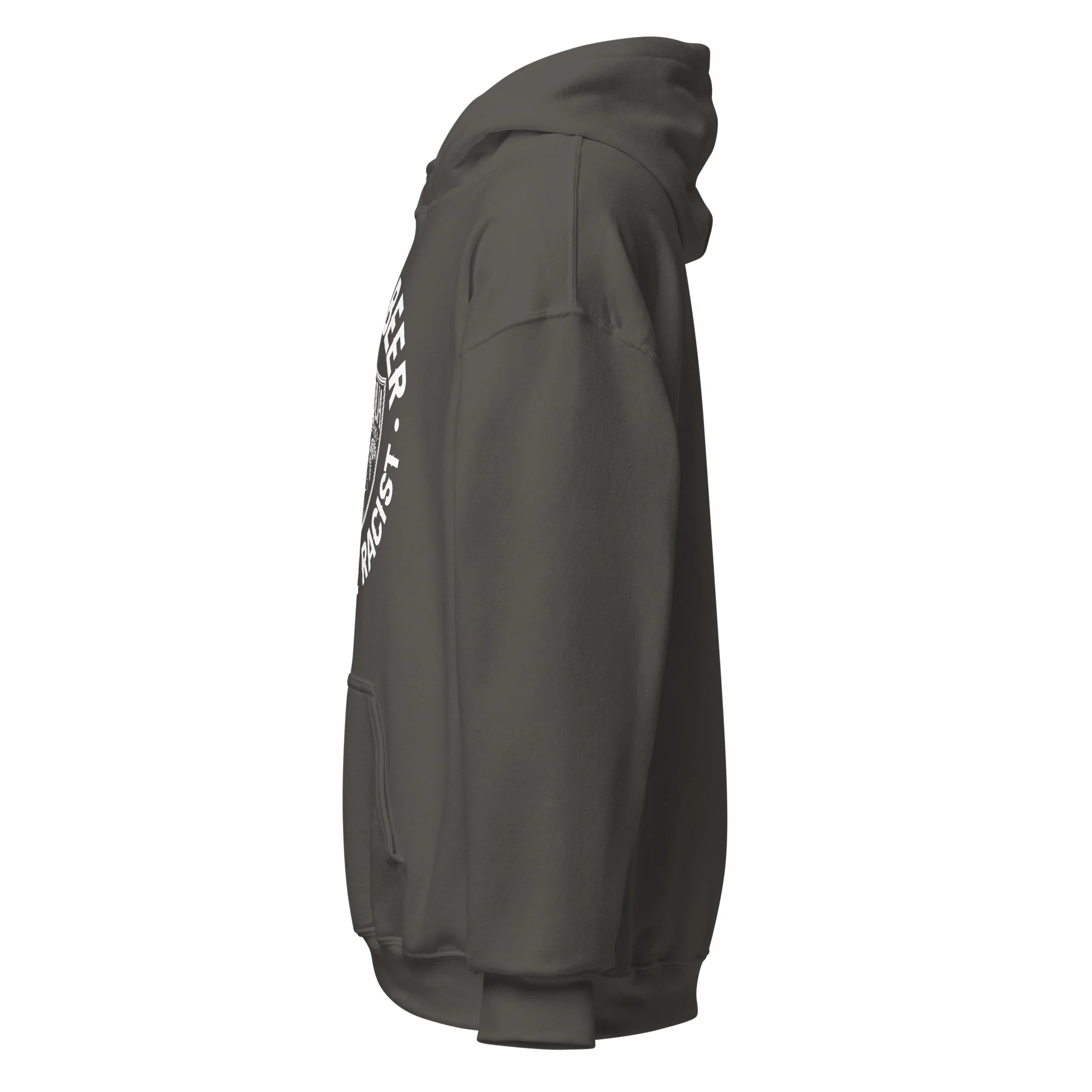 Drink Beer & Don't Be Racist Hoodie - Image 11