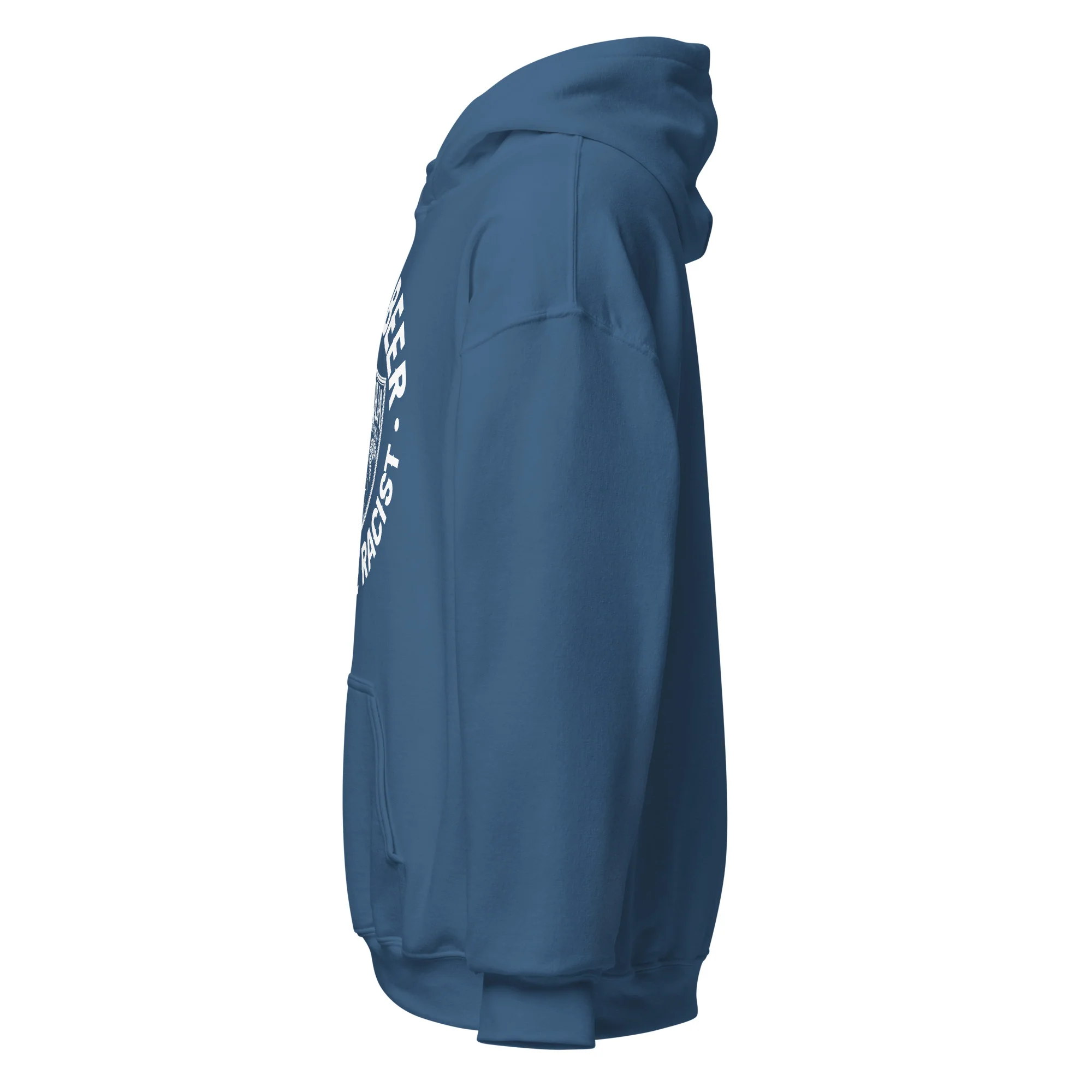 Drink Beer & Don't Be Racist Hoodie - Image 15