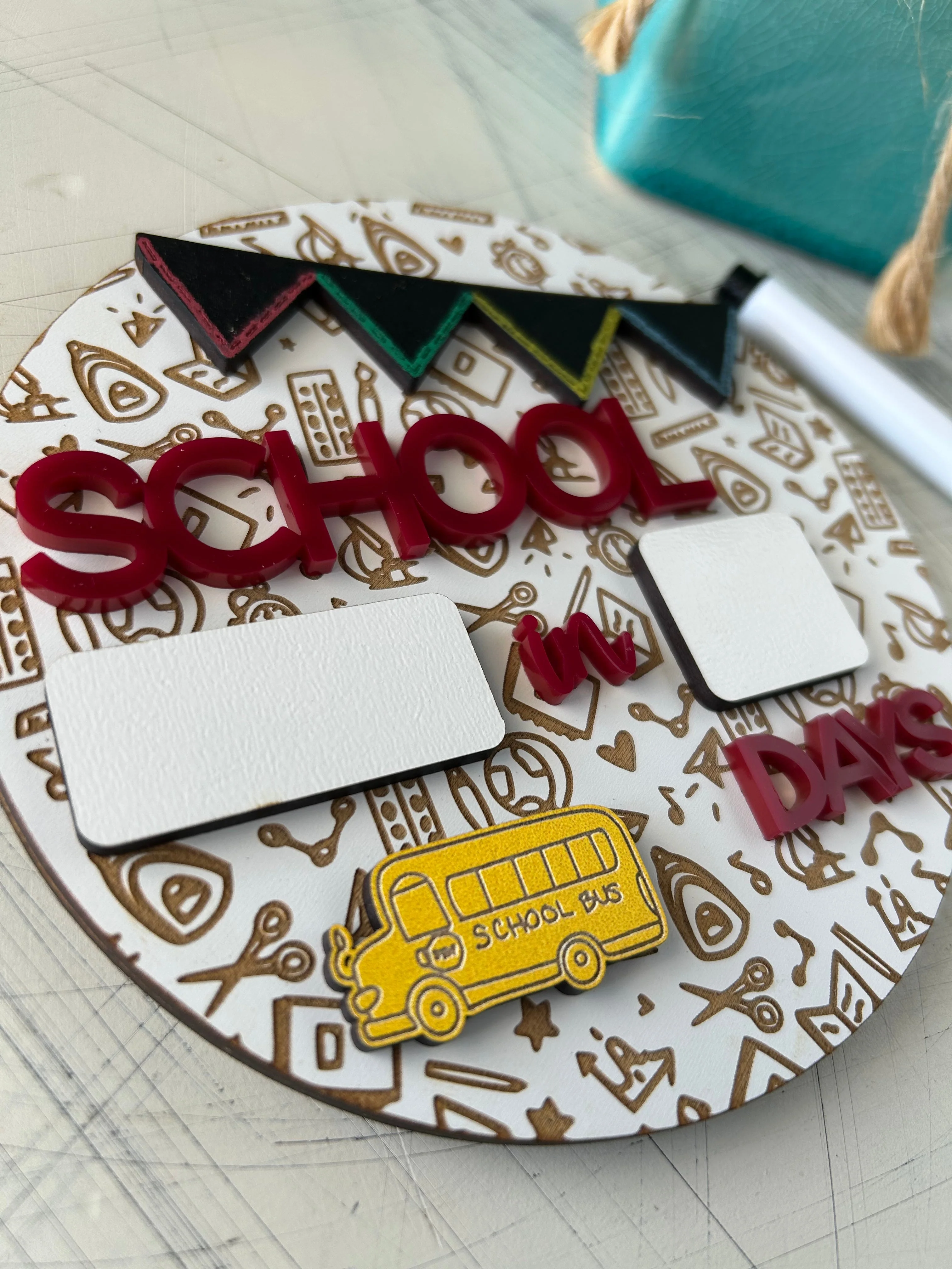 Dry Erase School Countdown Sign - Image 5