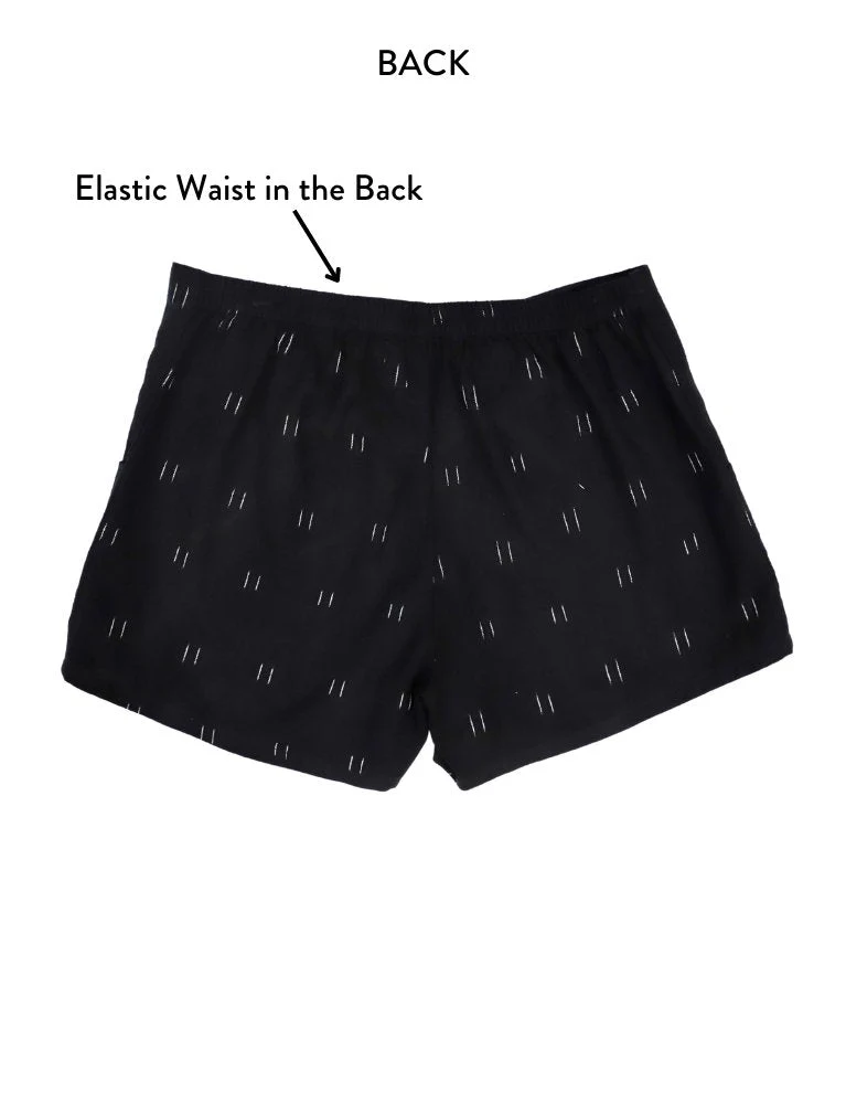 Dusky Organic Cotton Black Shorts - Image 8