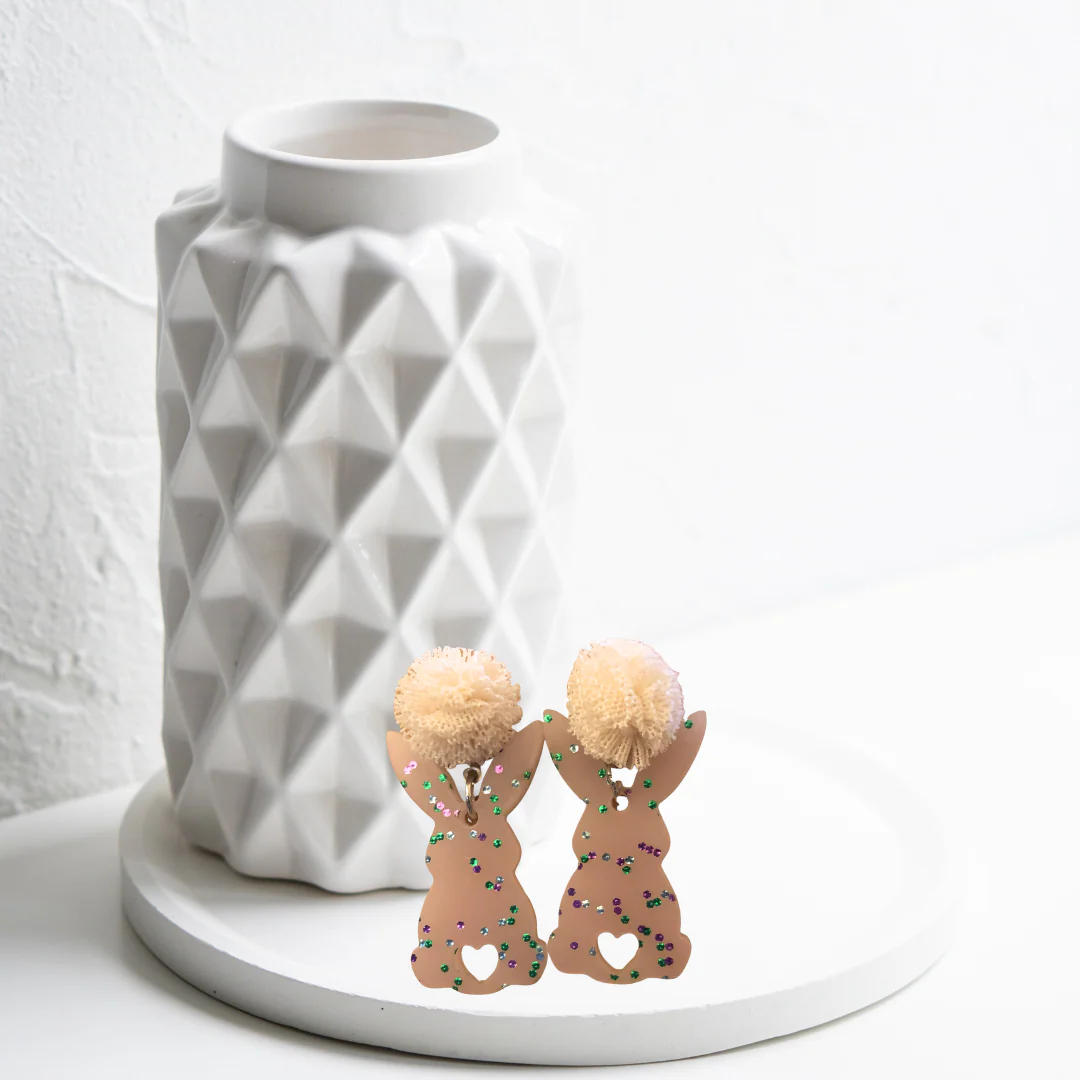 Earrings: Bunnies - Image 5