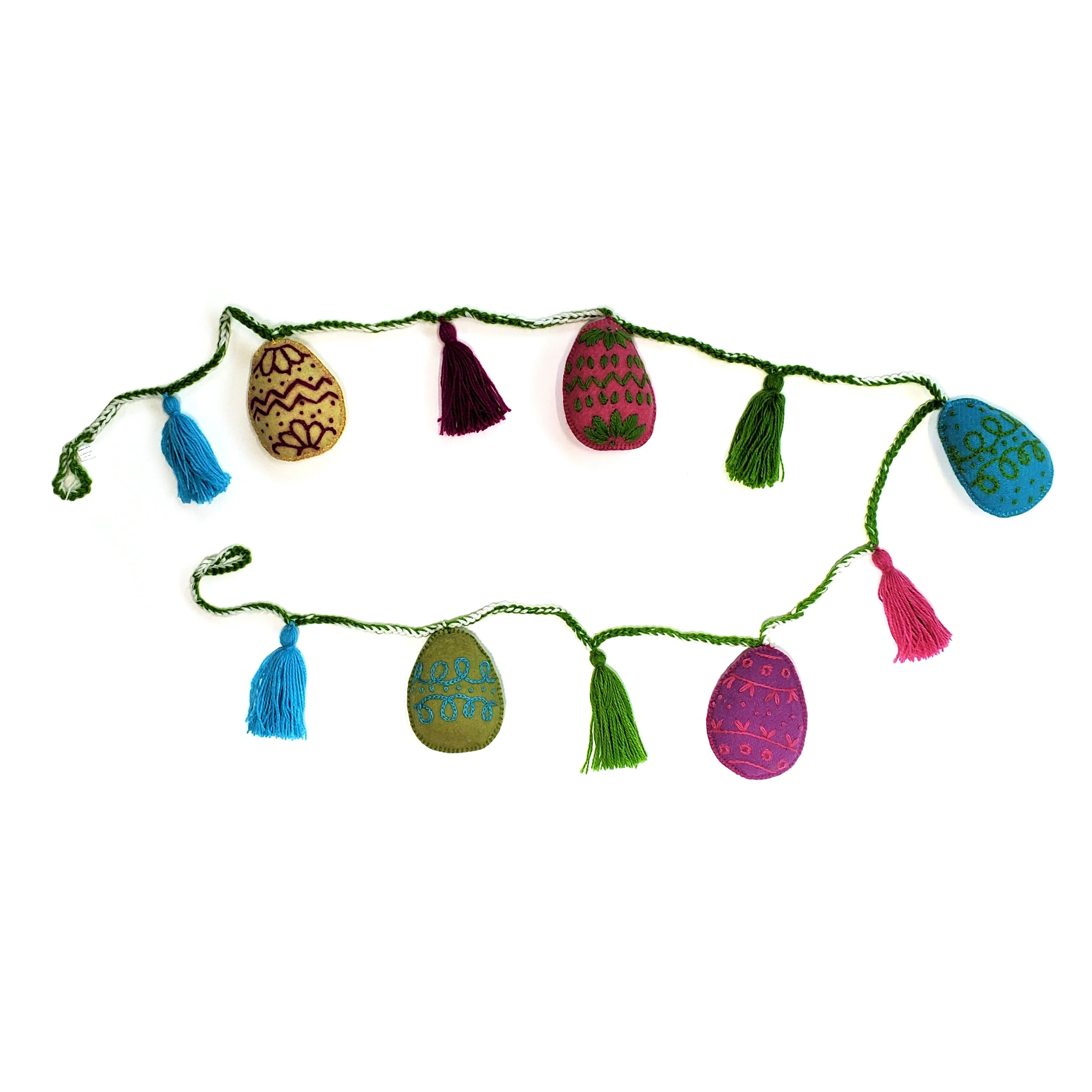 Easter Egg Garland - Bright - Image 3