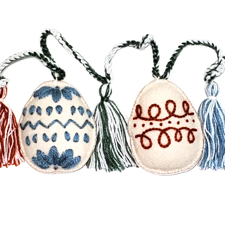 Easter Egg Garland - Light - Image 2