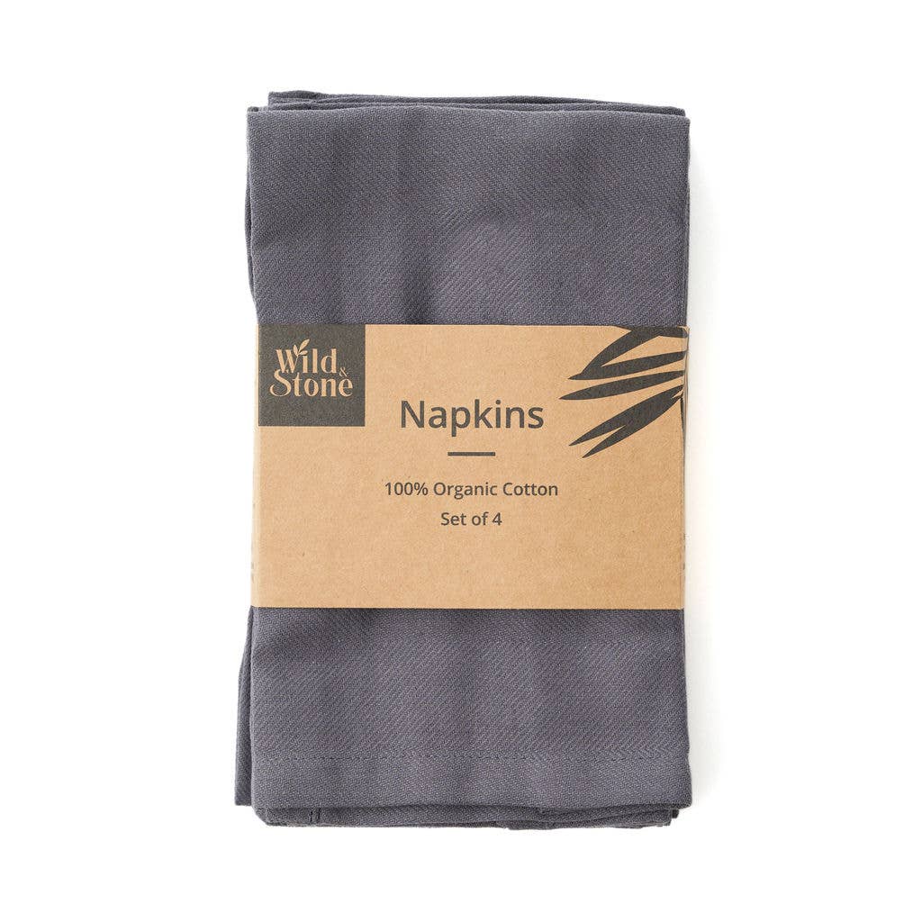 Eco-Friendly Cloth Napkins – Organic Cotton (4-Pack) - Image 7