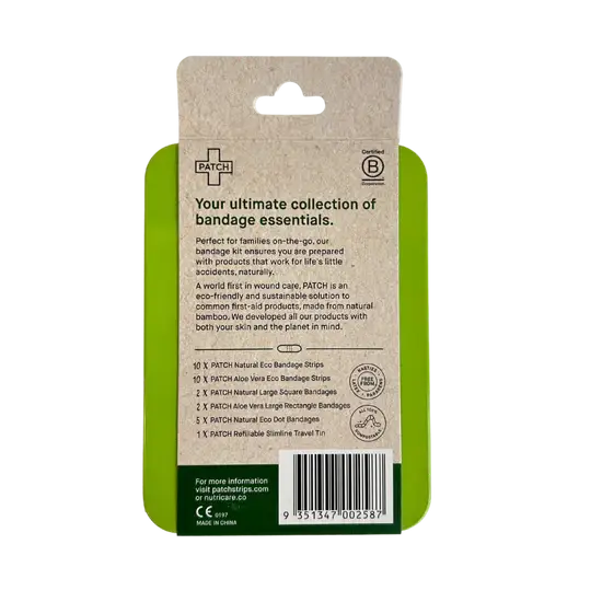 Eco-Friendly Travel Bandage Kit – 29 Pieces - Image 2