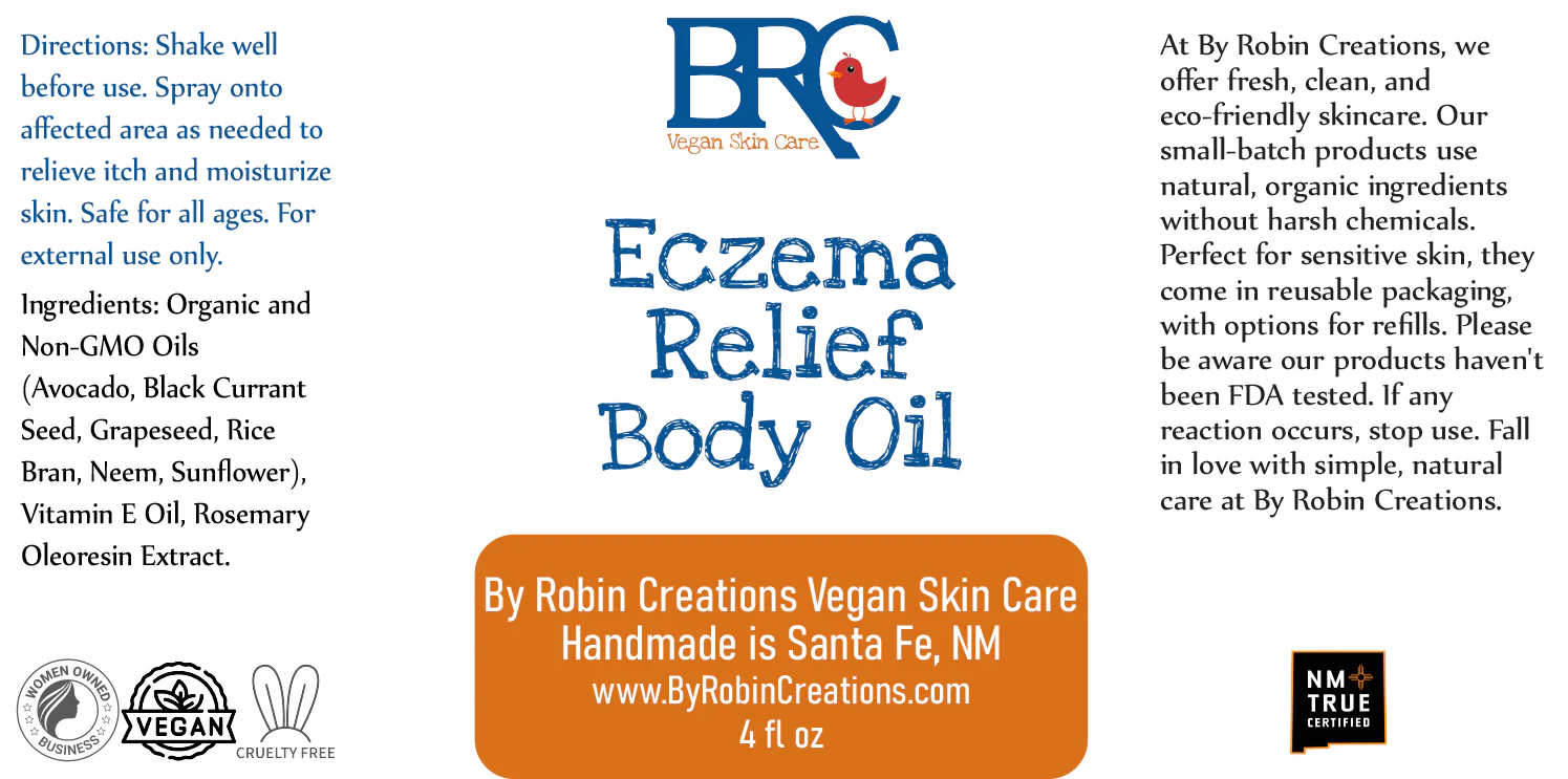 Eczema Relief Anti-Inflammatory Healing Body Oil - Image 4