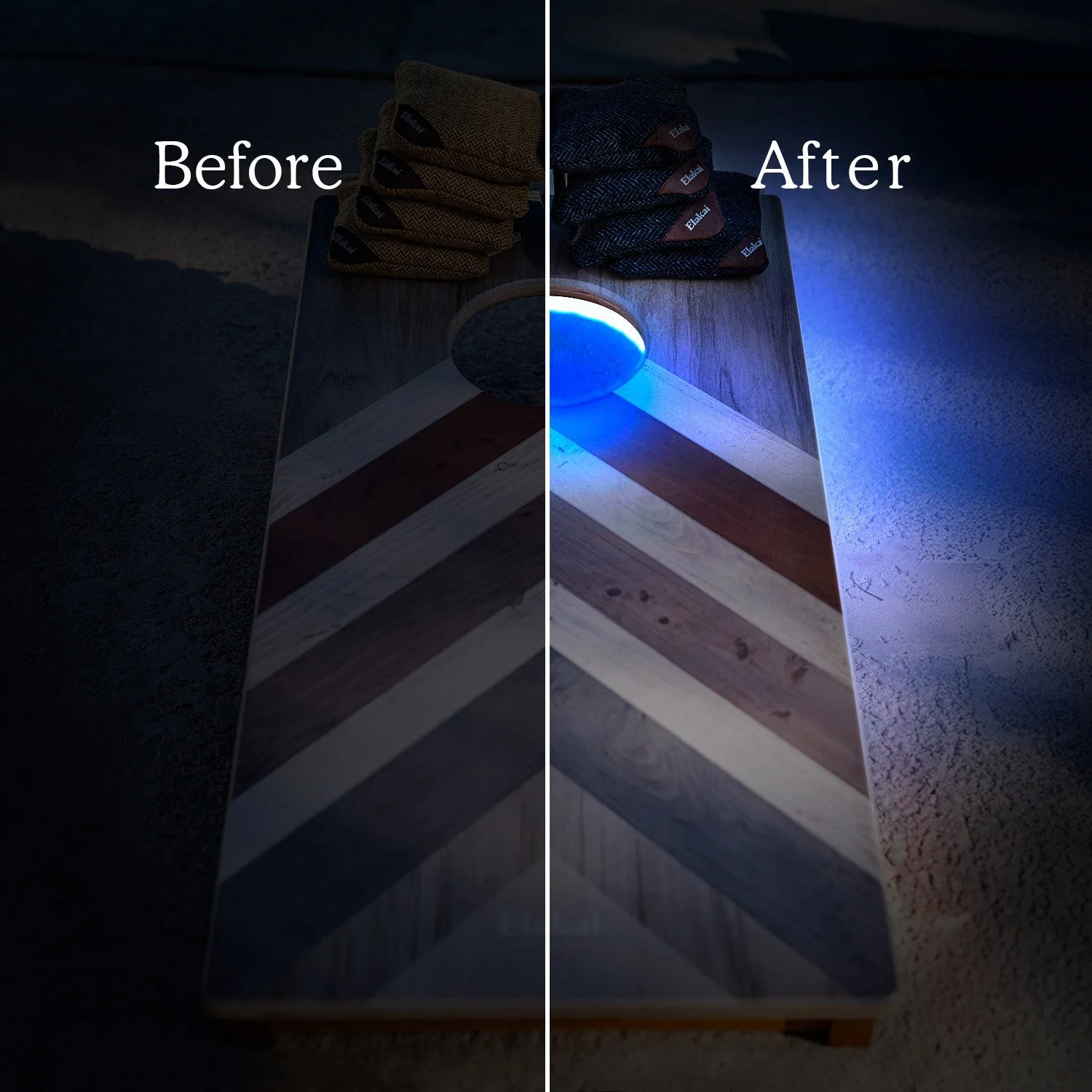 Elakai Mini Eclipse Cornhole Boards Lighting Kit - Image 5
