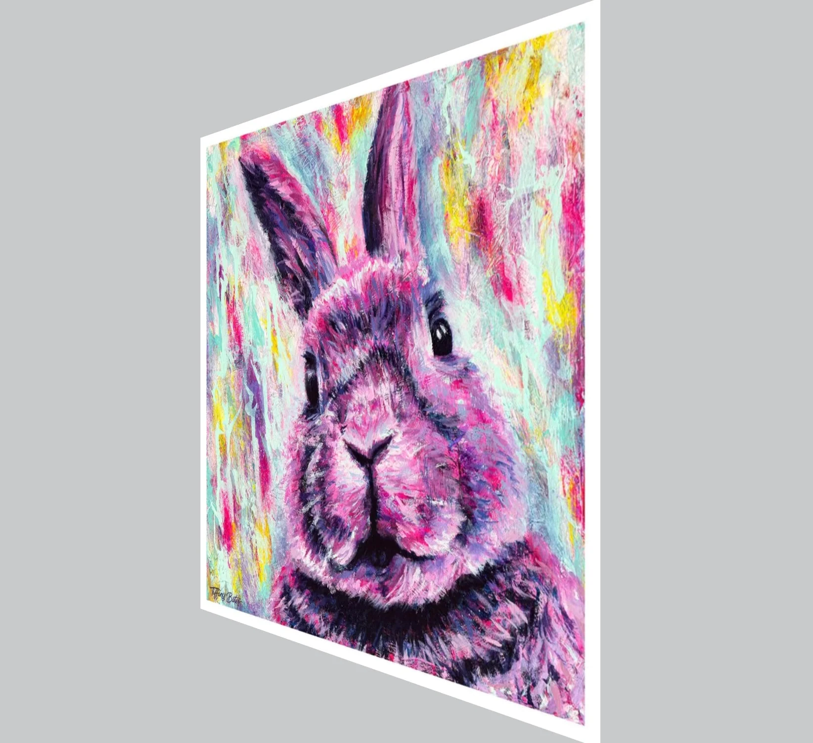 Electric Hare - Fine Art Print - Multiple Sizes - Image 2