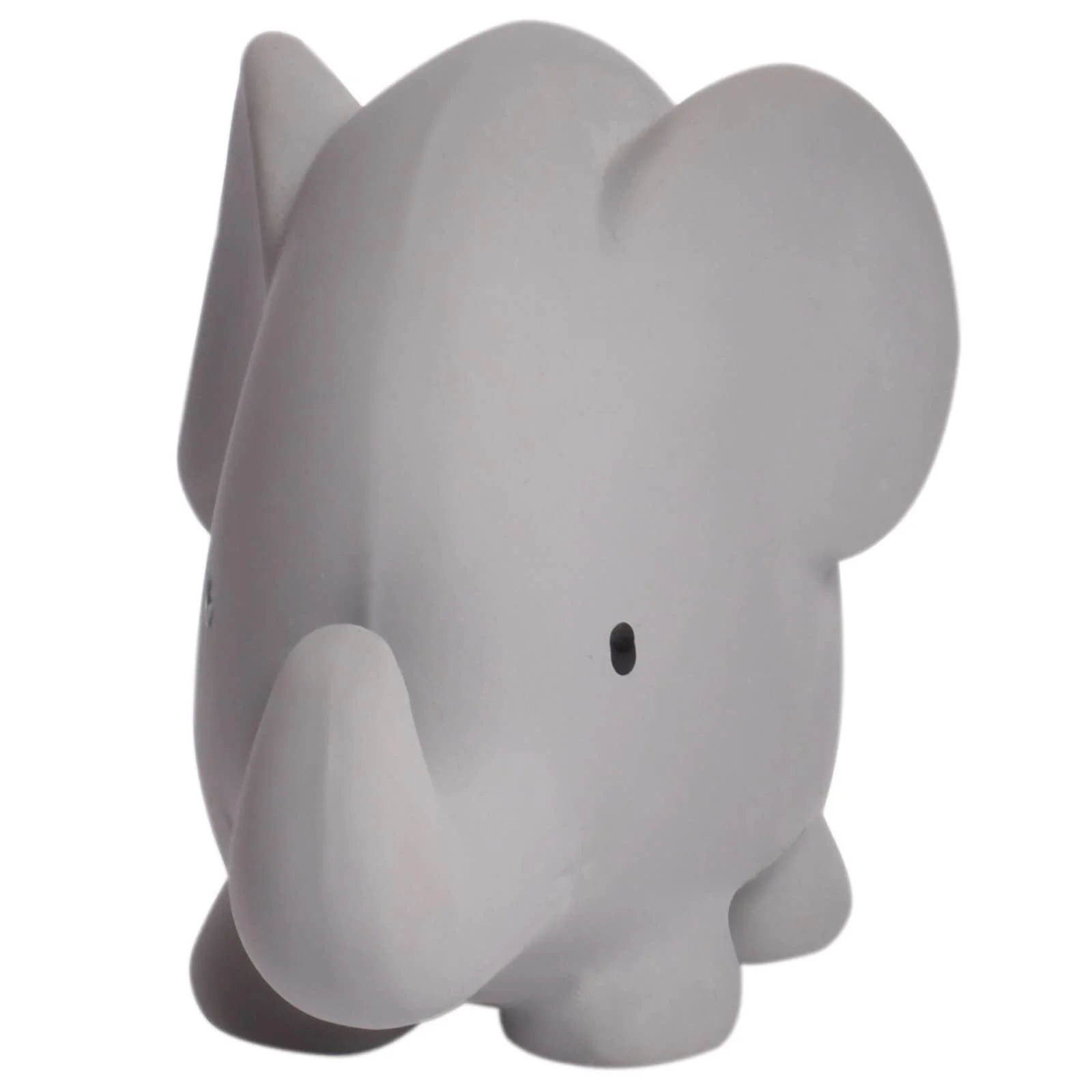Elephant Organic Rubber Teether, Rattle & Bath Toy - Image 3