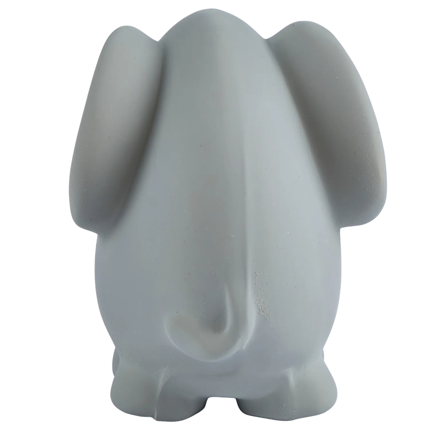 Elephant Organic Rubber Teether, Rattle & Bath Toy - Image 4