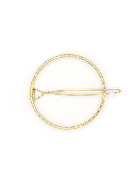 Ellipse Circle Hair Clip - Image 5