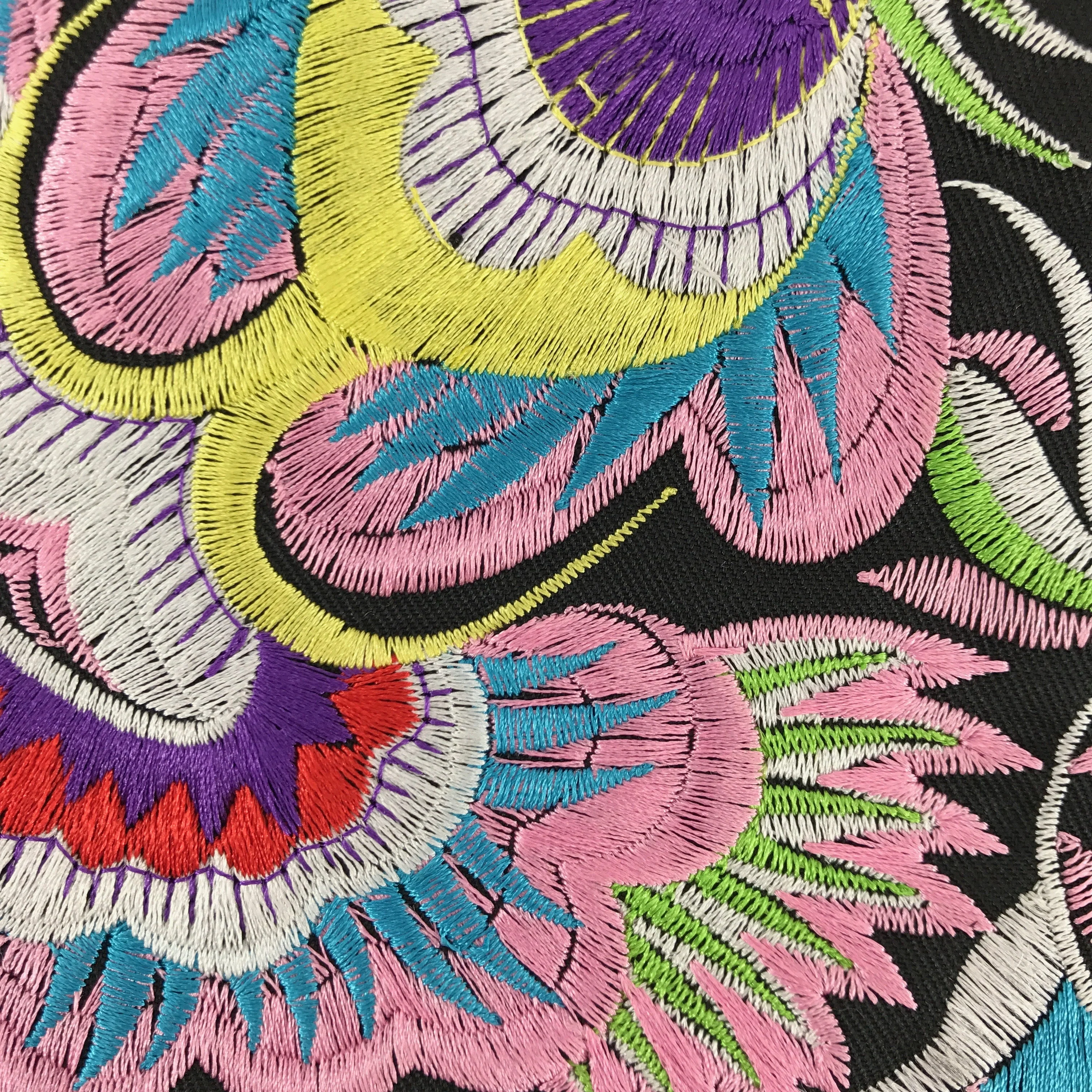Embroidered Flower Clutch - Image 4