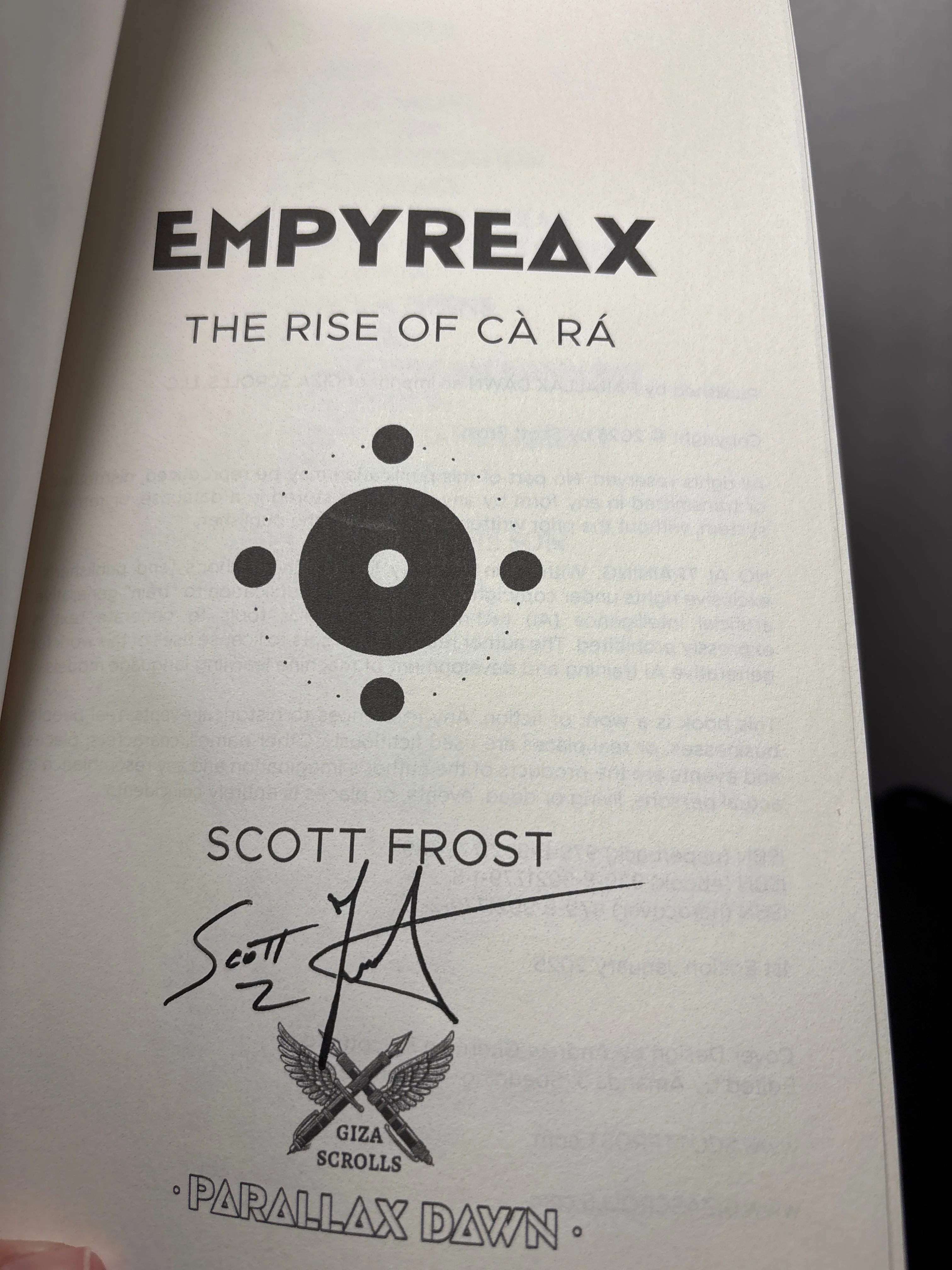 Empyreax: The Rise of Cà Rá by Scott Frost - Image 4