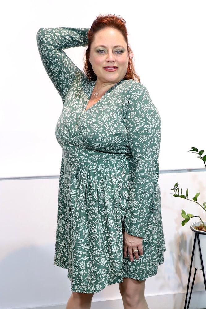 Enchanted Organic Wrap Dress - Image 6