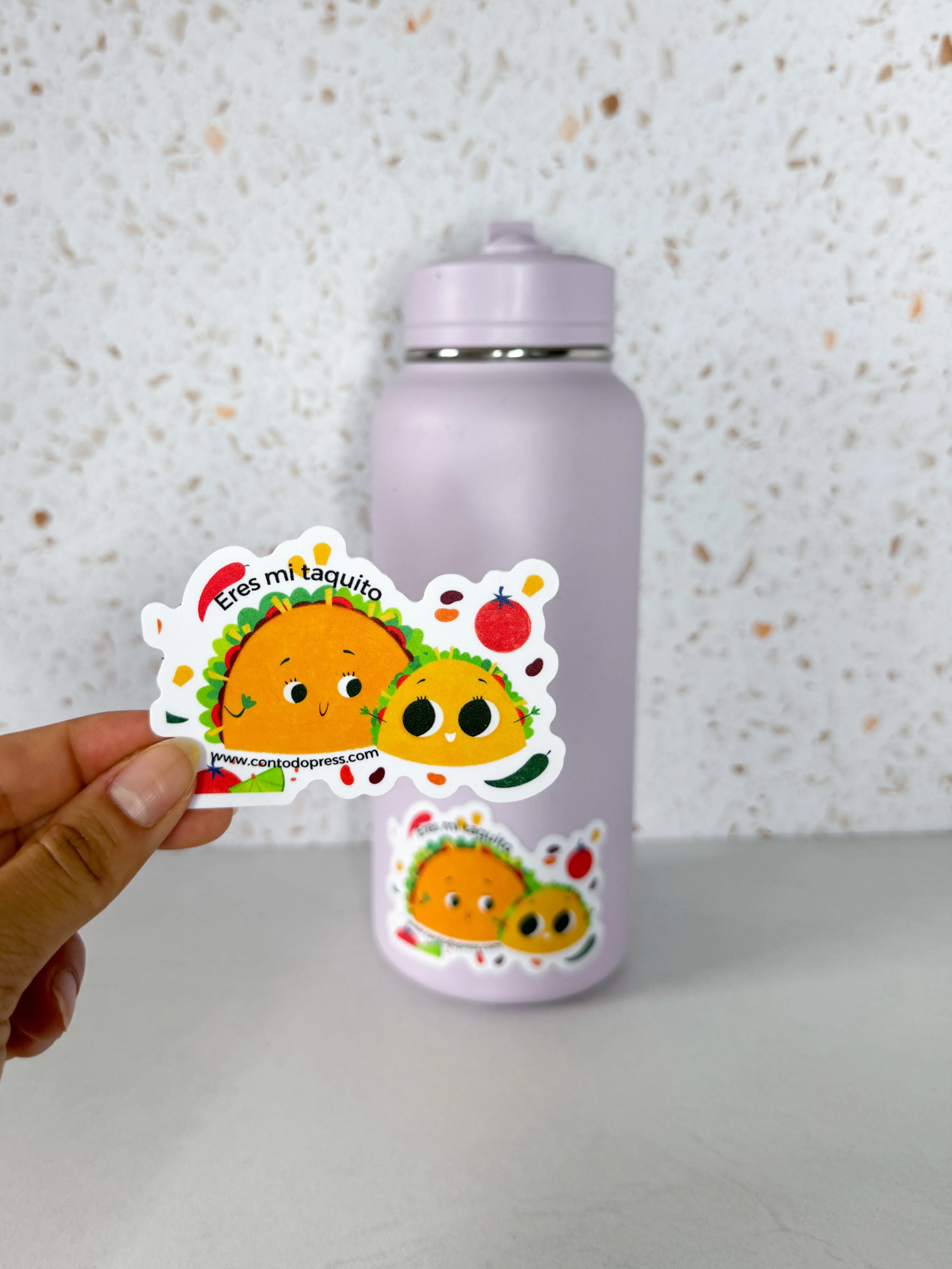 Eres mi Taquito Sticker - Image 2