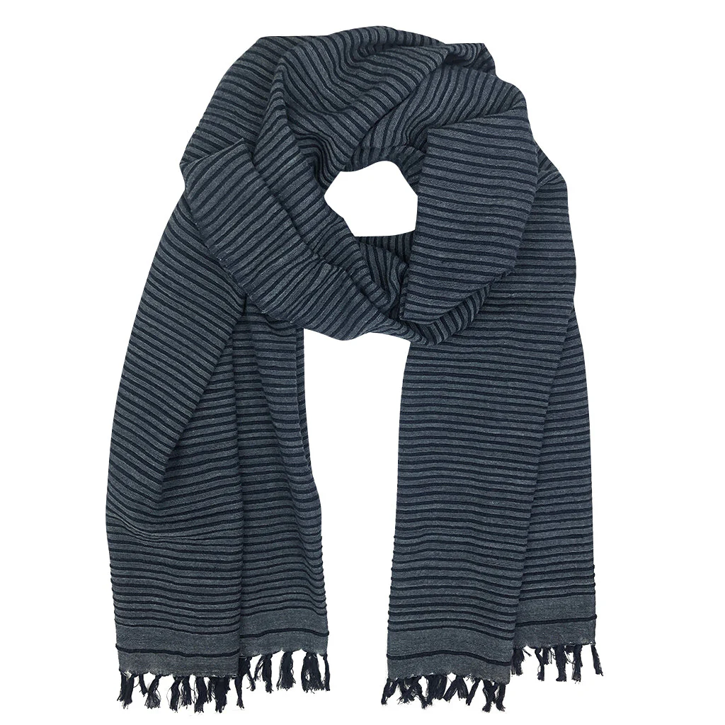 Ethiopian Stripe Wrap Scarf - Image 4