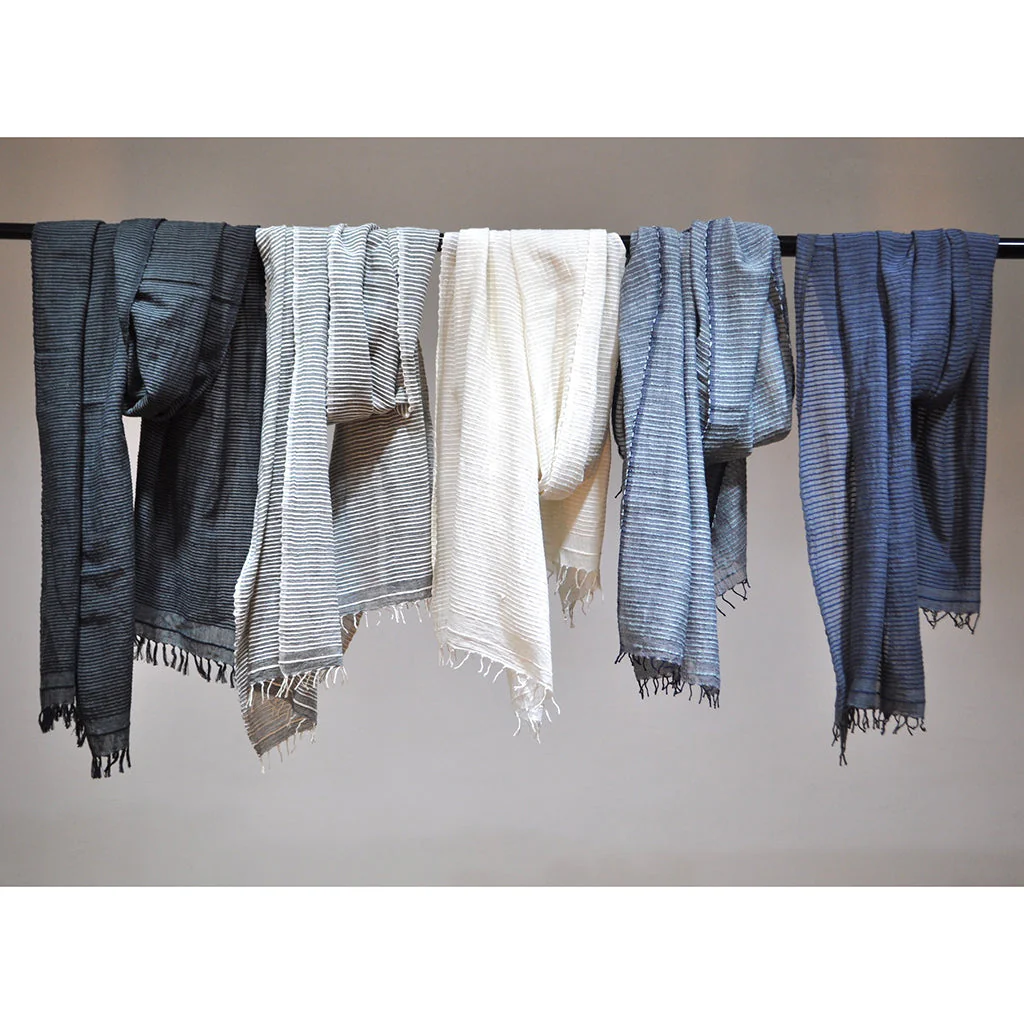 Ethiopian Stripe Wrap Scarf - Image 9