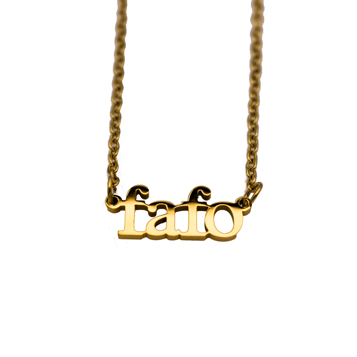 FAFO Acronym Cutout Necklace - Image 4