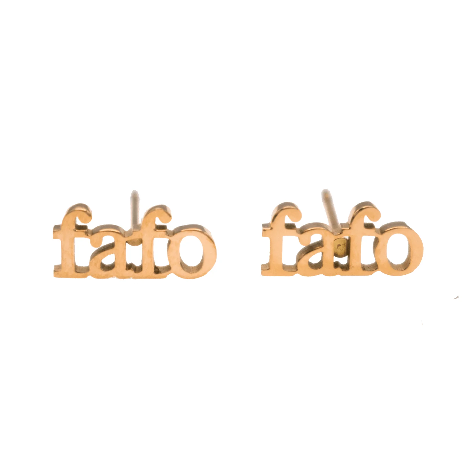 FAFO Acronym Earring Set - Image 3