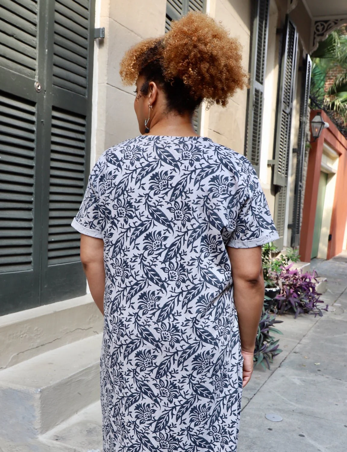 Fall Shadows Organic Dress - Image 4