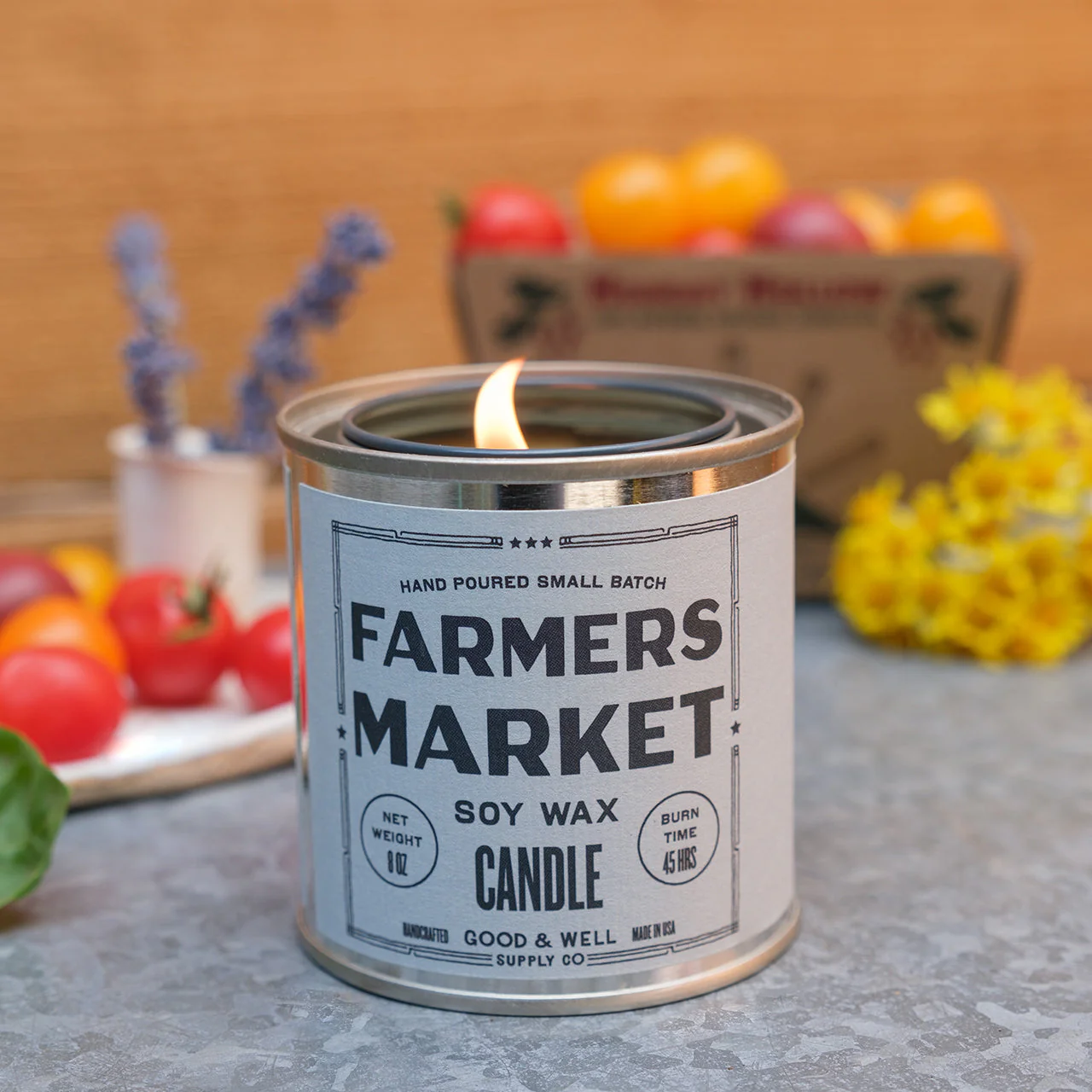 Farmers Market Happy Place Candle - Image 2