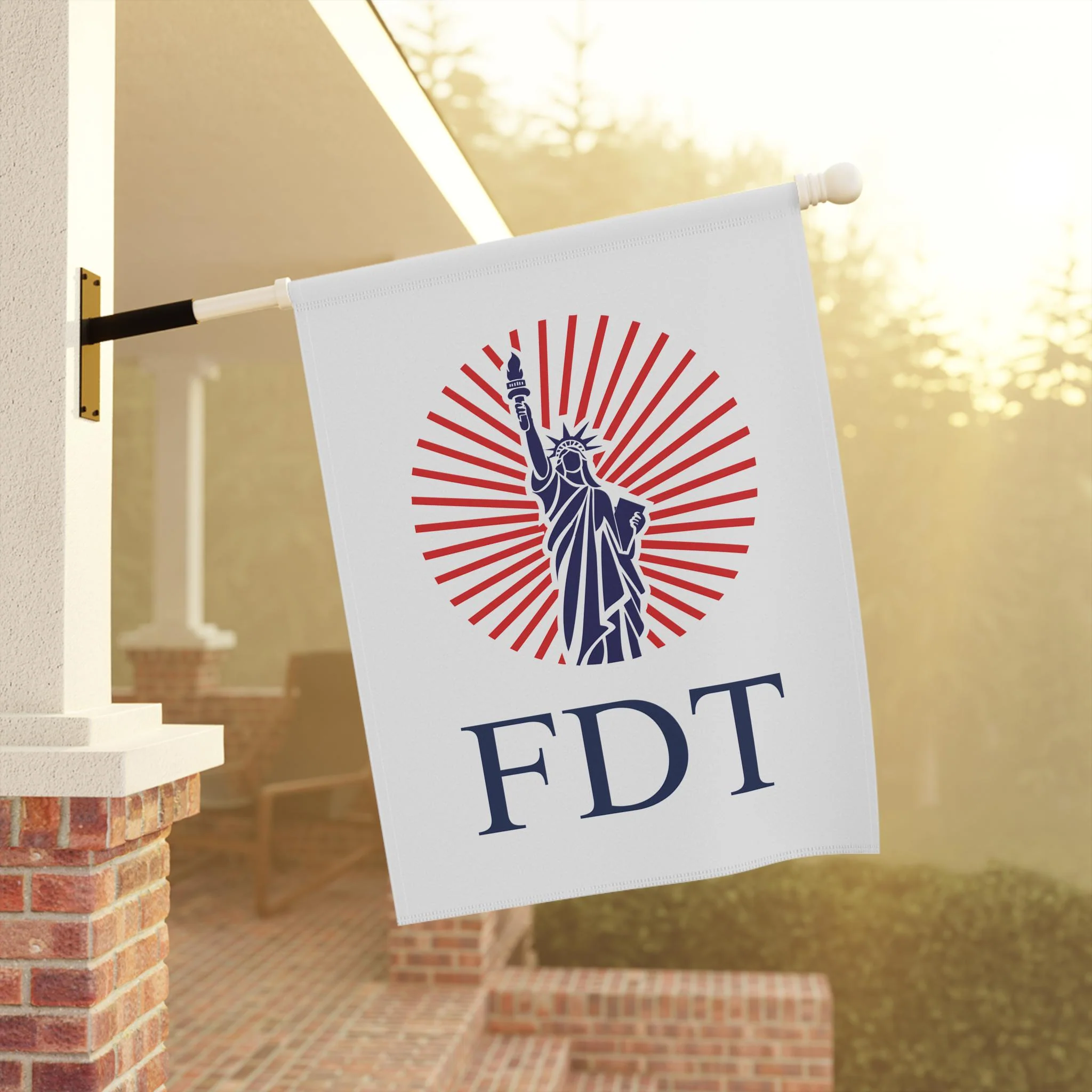 FDT Garden Flag, Anti Trump House Flag, Political Yard Decor, Resist Trump Outdoor Banner, Patriotic Protest Flag - Image 5