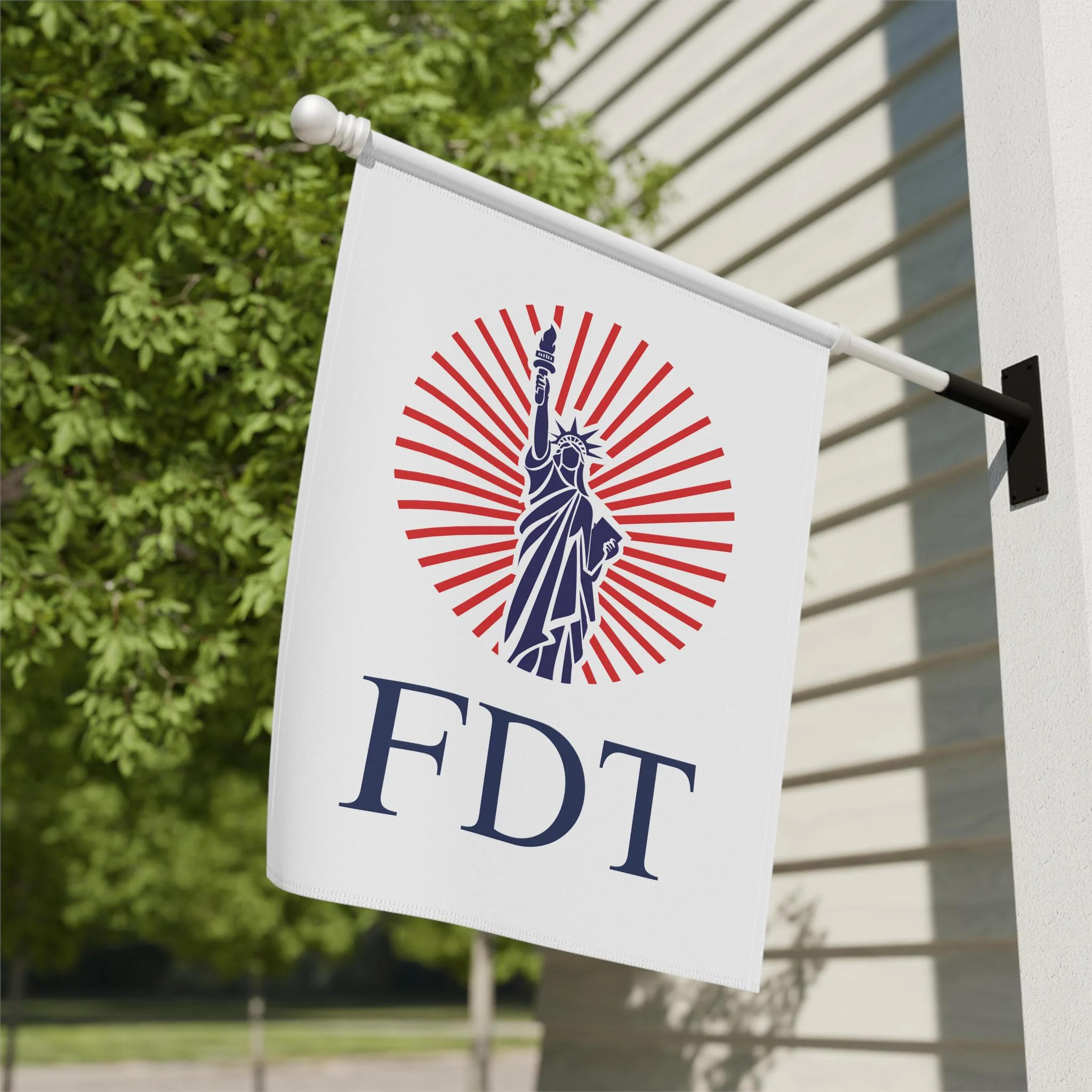 FDT Garden Flag, Anti Trump House Flag, Political Yard Decor, Resist Trump Outdoor Banner, Patriotic Protest Flag - Image 6
