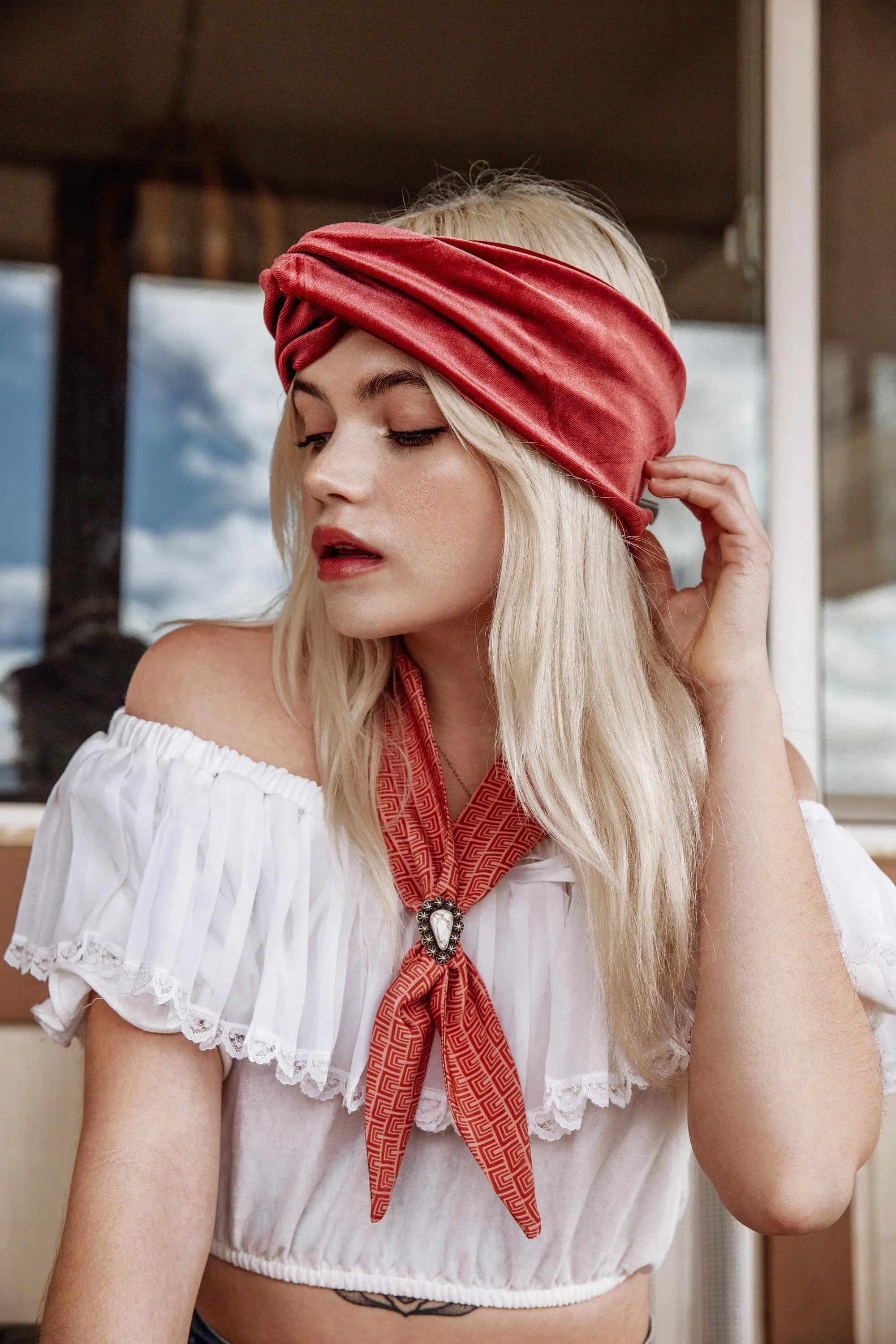 Femme Fatale - Turban Headband - Image 7
