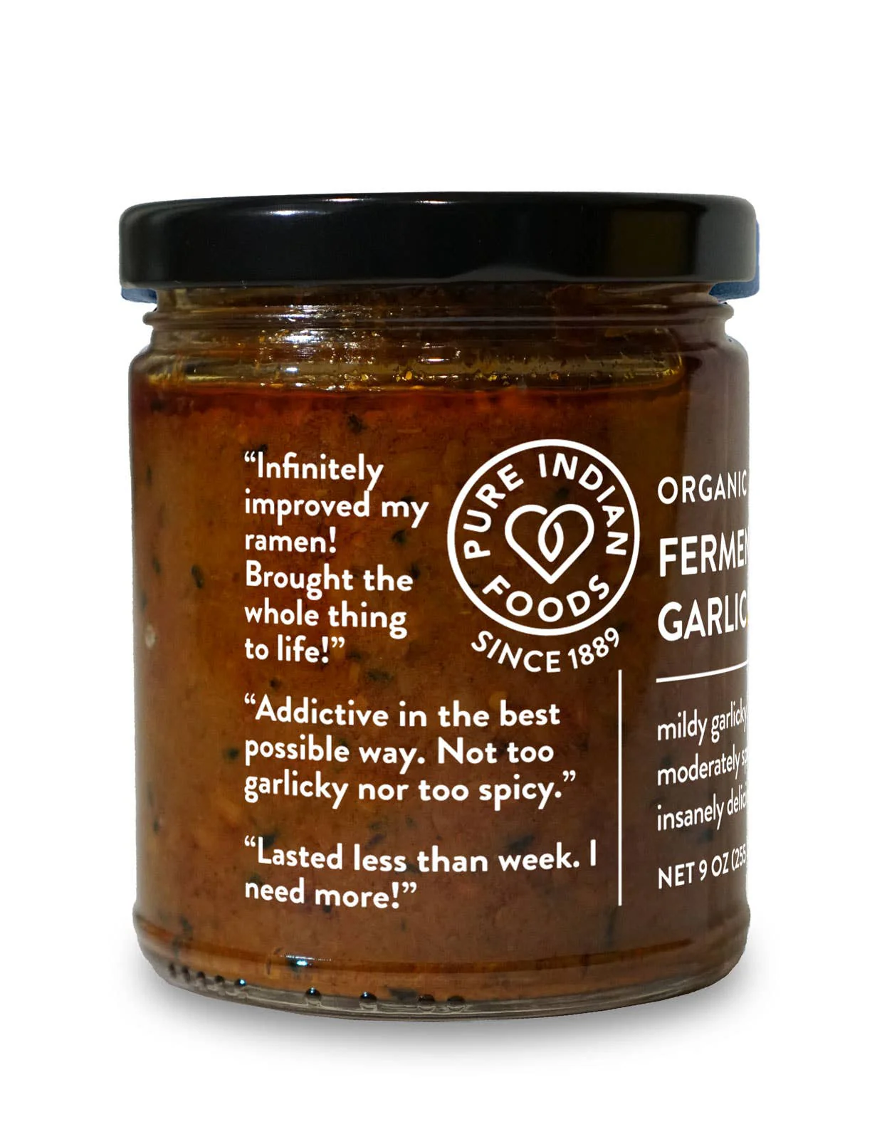 Fermented Garlic Pickle, Certified Organic - 9 oz - Image 2