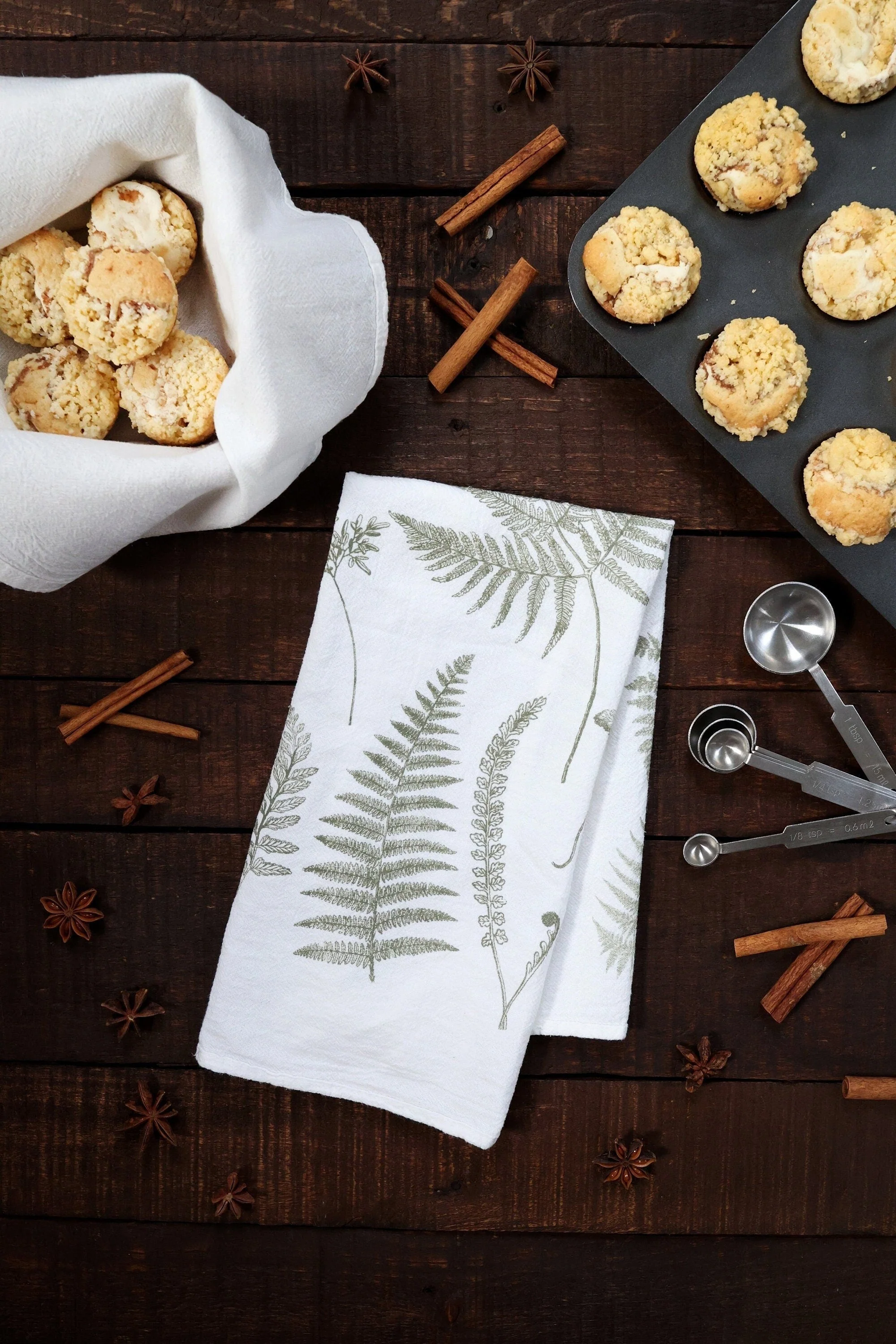 Fern Fronds Tea Towel - Image 5