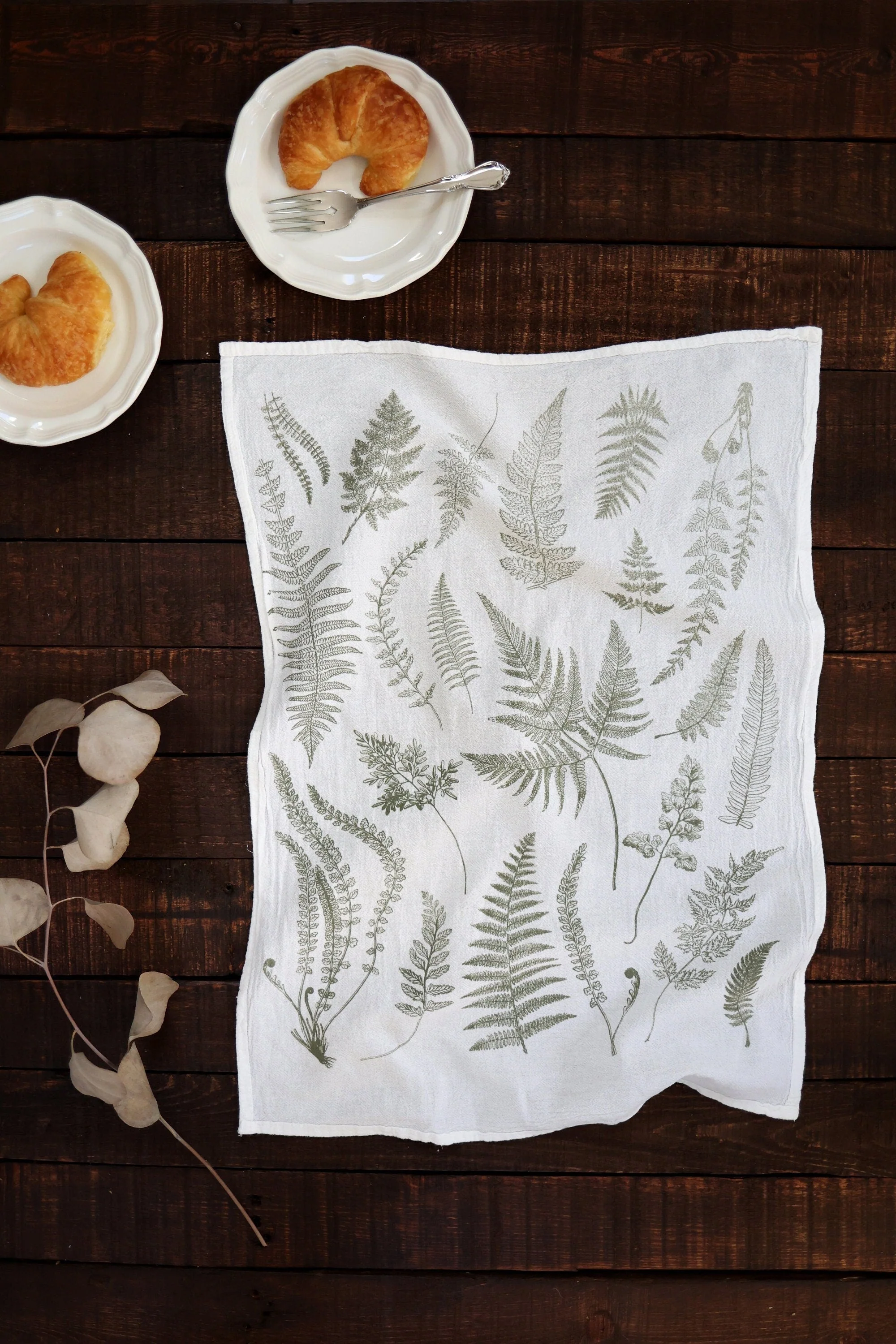 Fern Fronds Tea Towel - Image 8