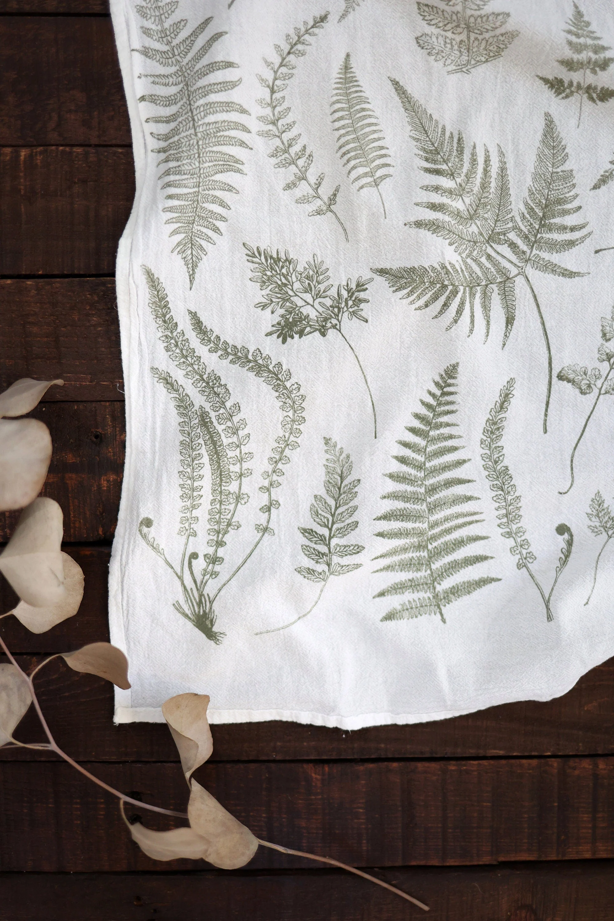 Fern Fronds Tea Towel - Image 9