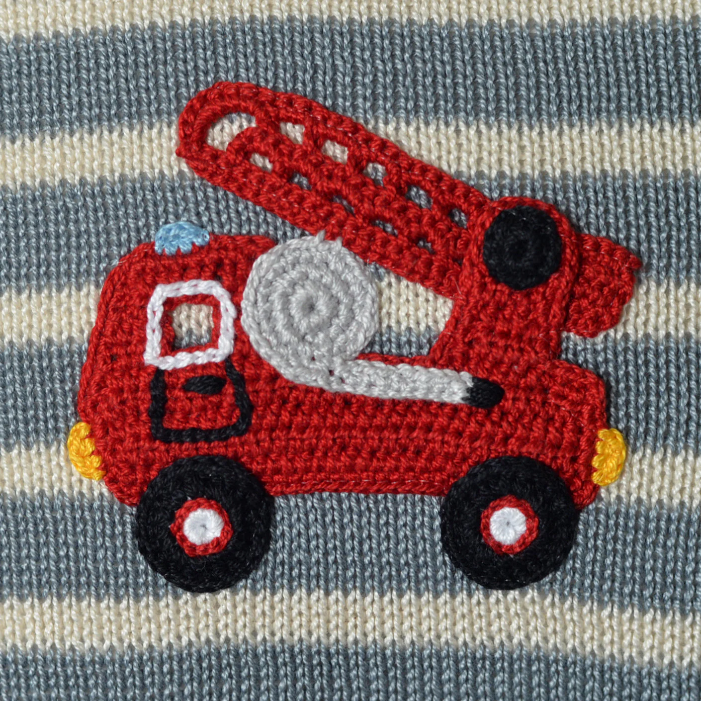 Fire Truck 10" Pillow - Image 3
