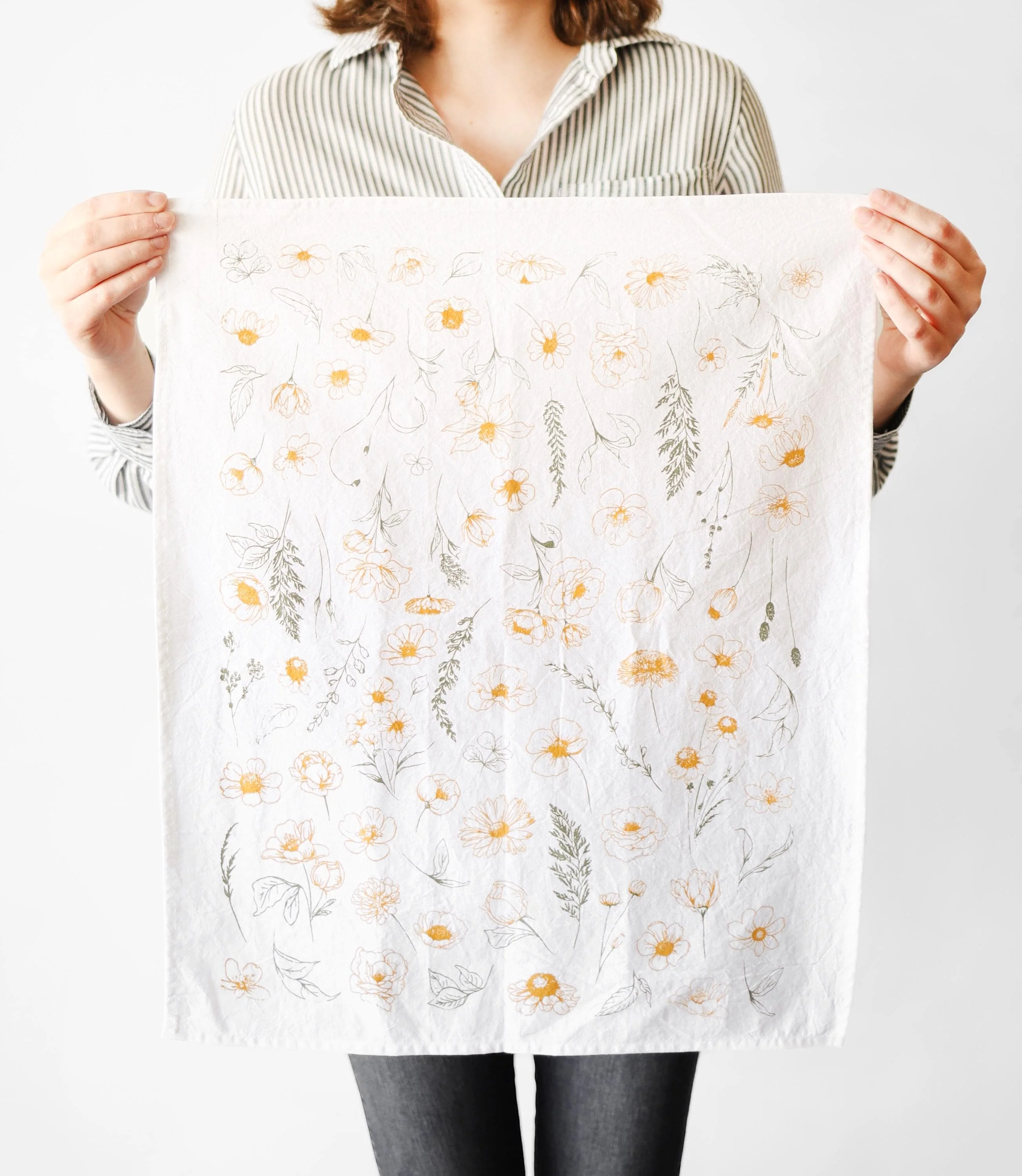 Flower Garden Tea Towel - Image 2