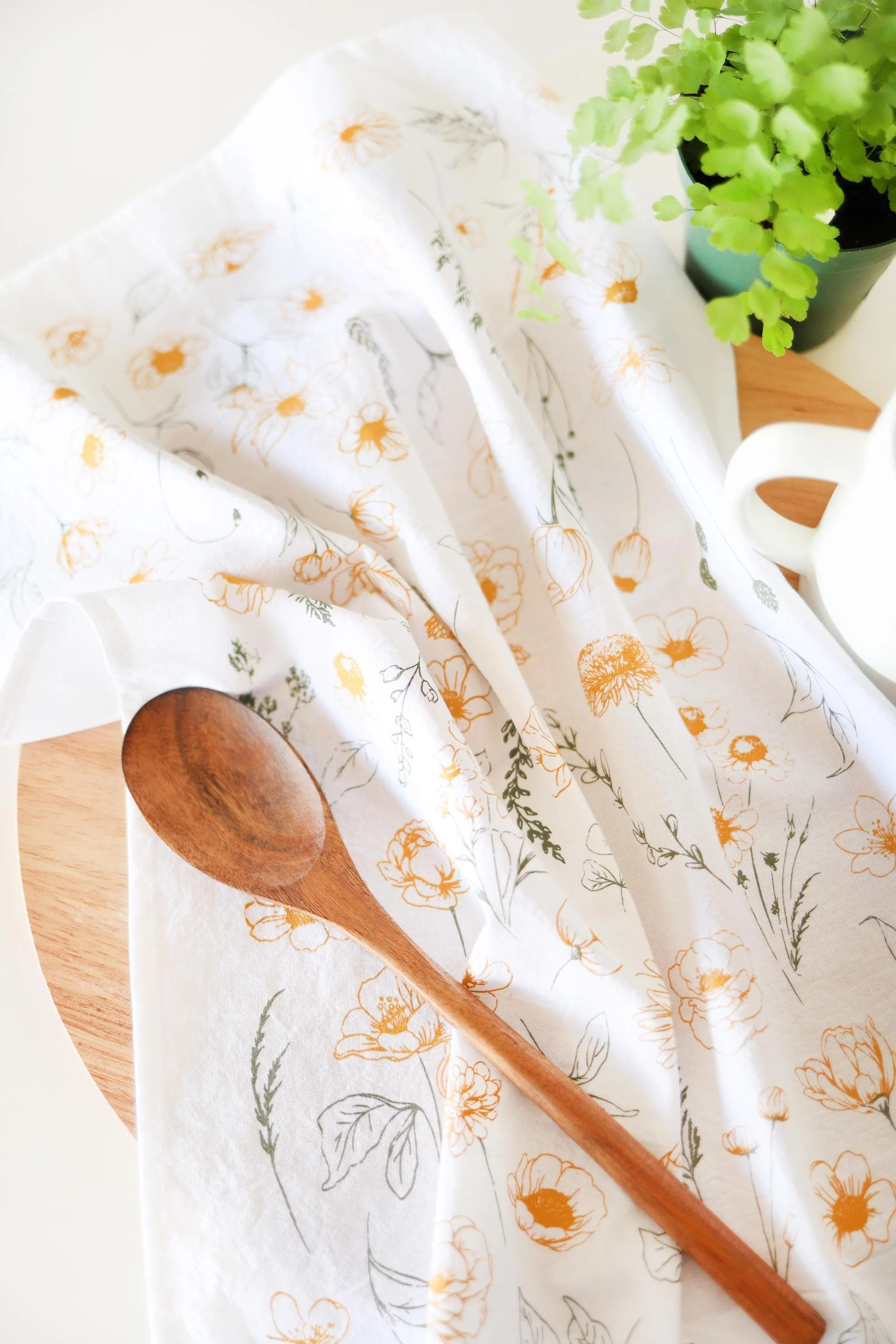 Flower Garden Tea Towel - Image 5