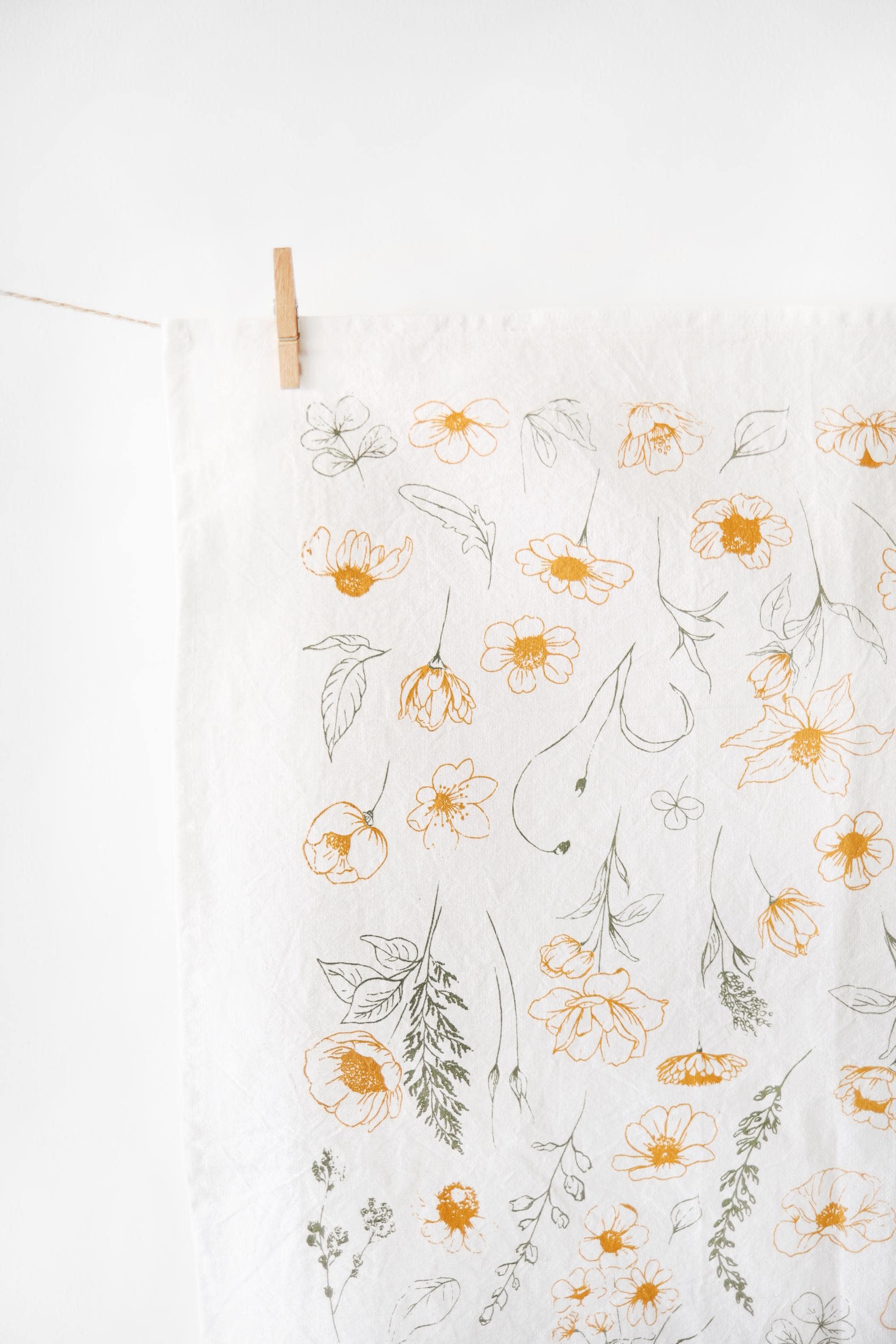 Flower Garden Tea Towel - Image 8