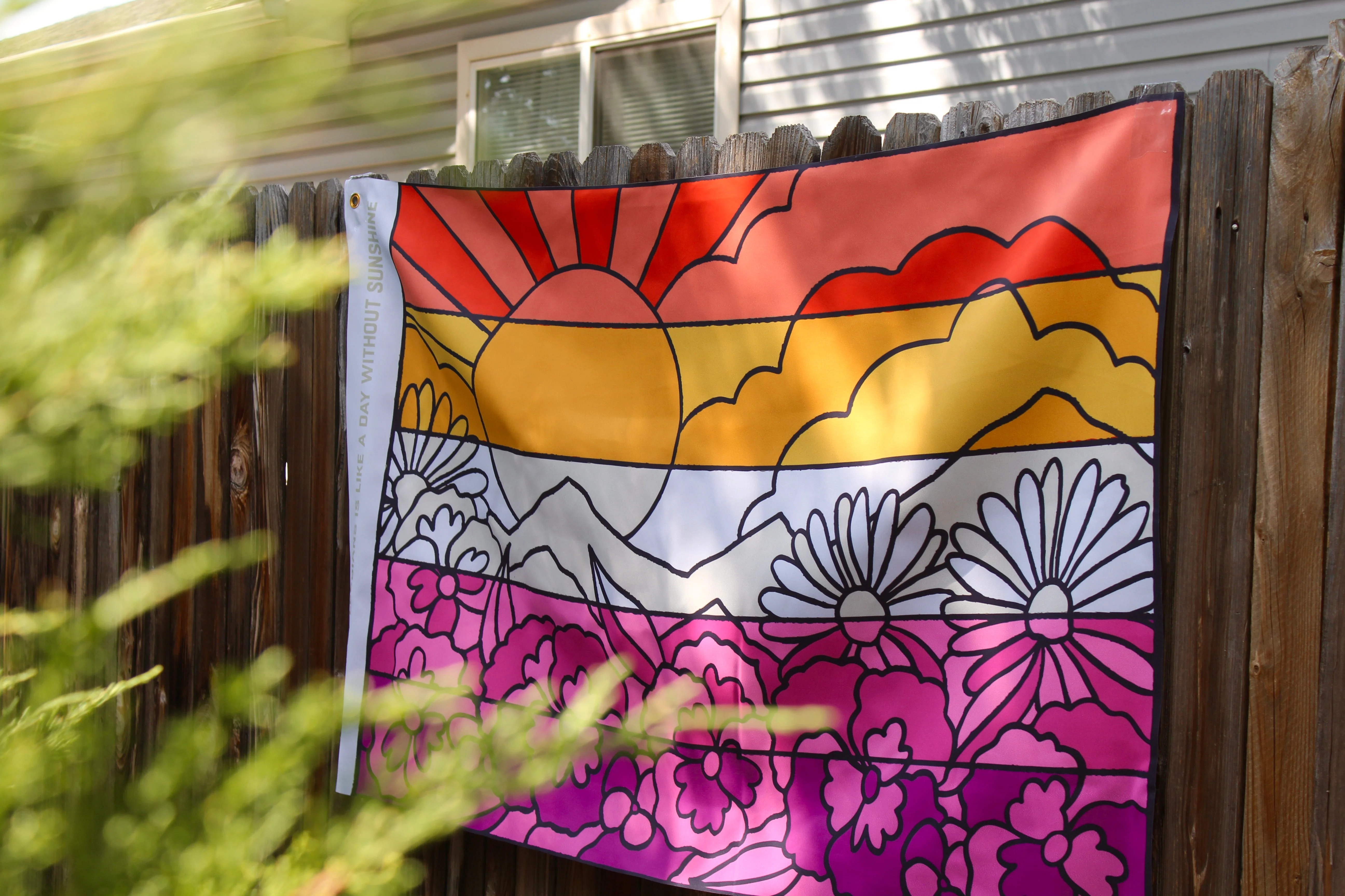 Flower Lesbian Flag - Image 2