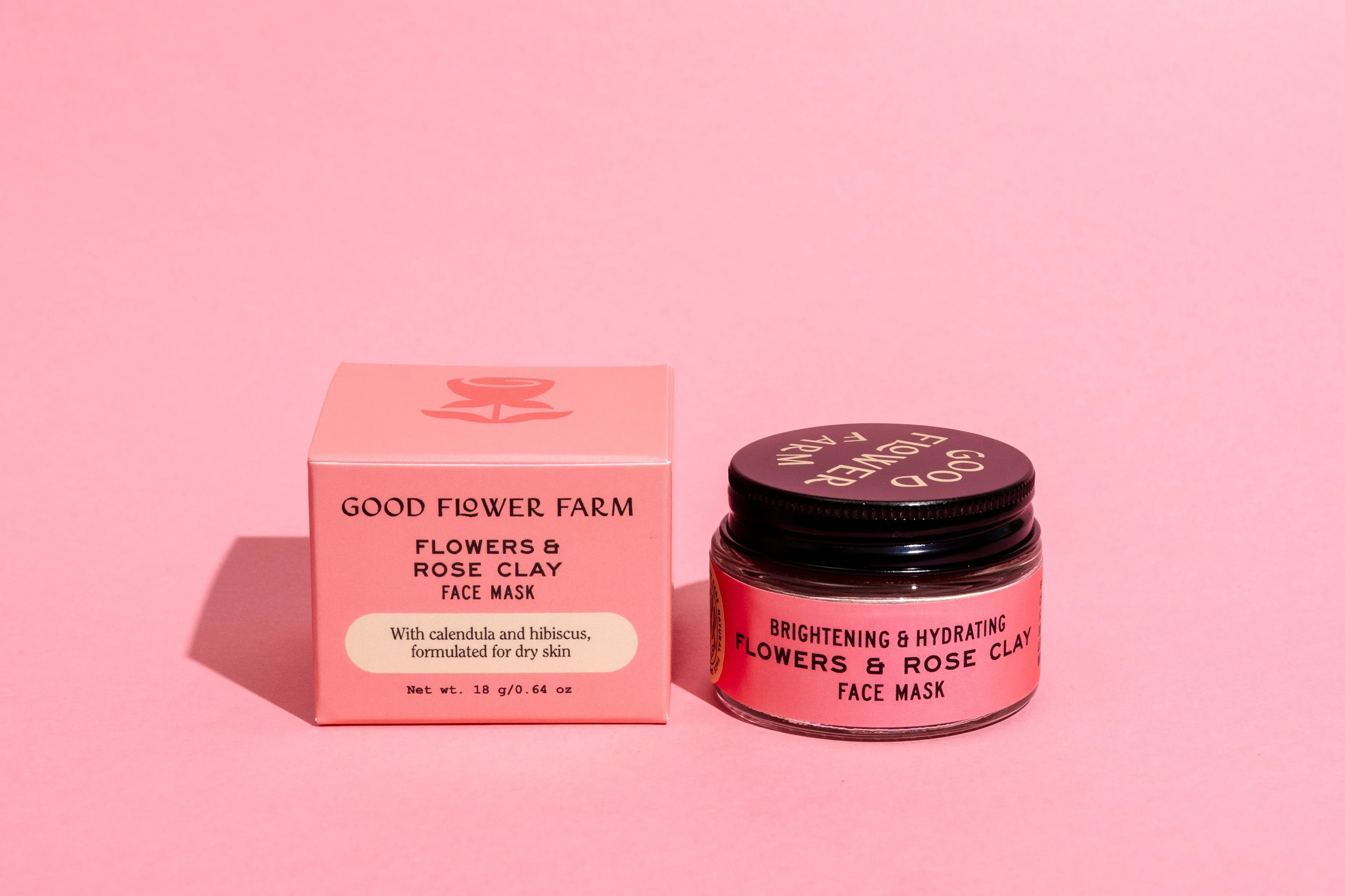 Flowers & Rose Clay Botanical Face Mask - Image 3