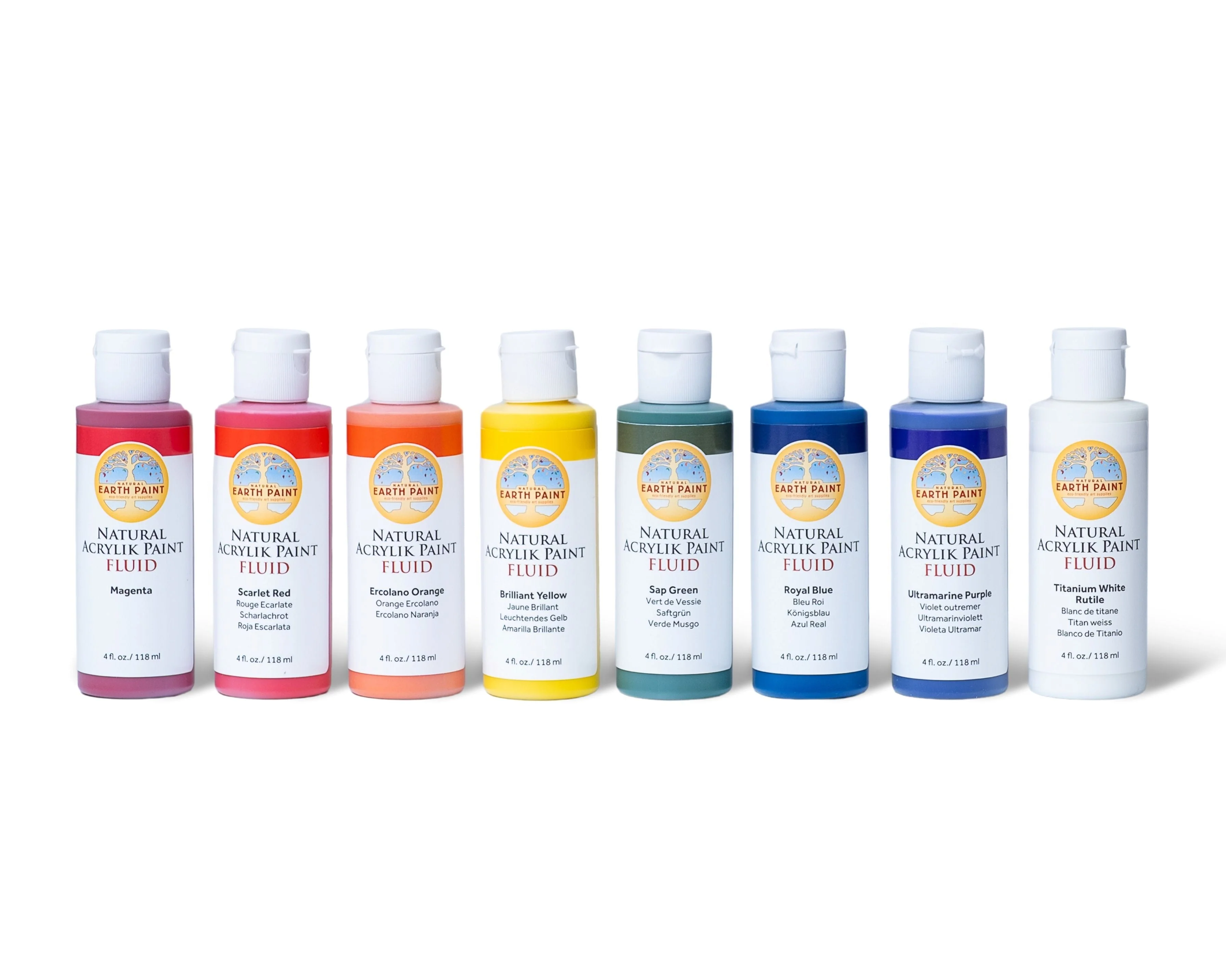 Fluid - Natural Acrylik Paint - Classic Studio Set - Image 4